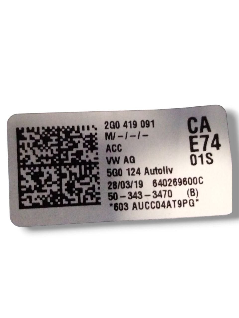Volante / Sterzo Volkswagen Polo AW1 ( 2017>) cod.2G0419091 - F&P CRASH SRLS - Ricambi Usati