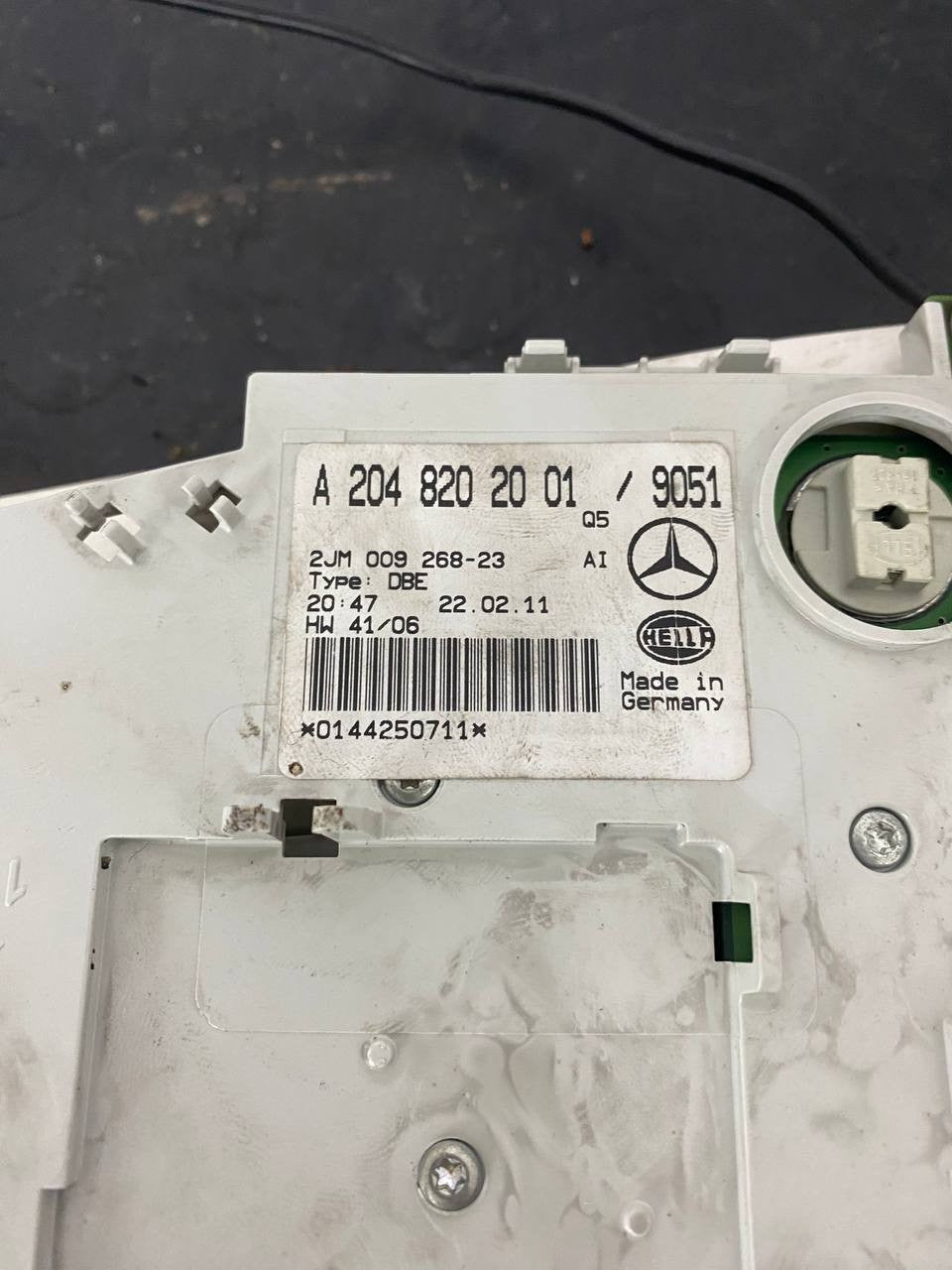Ceiling light / Interior cabin light Mercedes-Benz Class-C W204 C 220 CDI