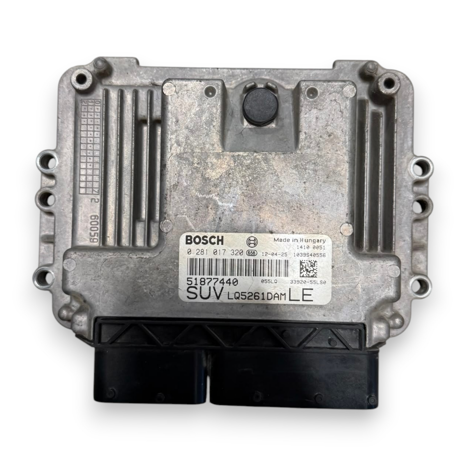 Engine ECU control unit Fiat Sedici 2.0 diesel code 51877440 (2005-2014) 