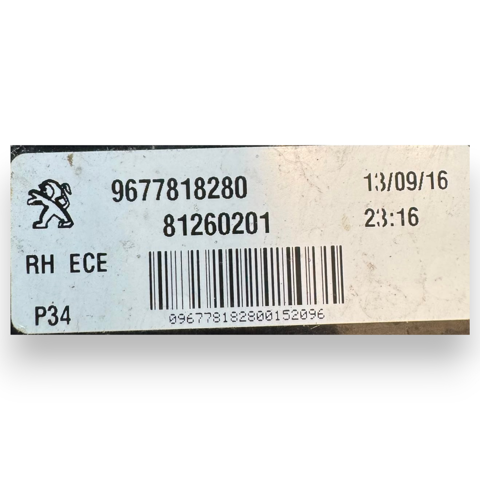 Stop / fanale posteriore interno destro (dx) Peugeot 308 II cod.9677818280 (2013-2021)