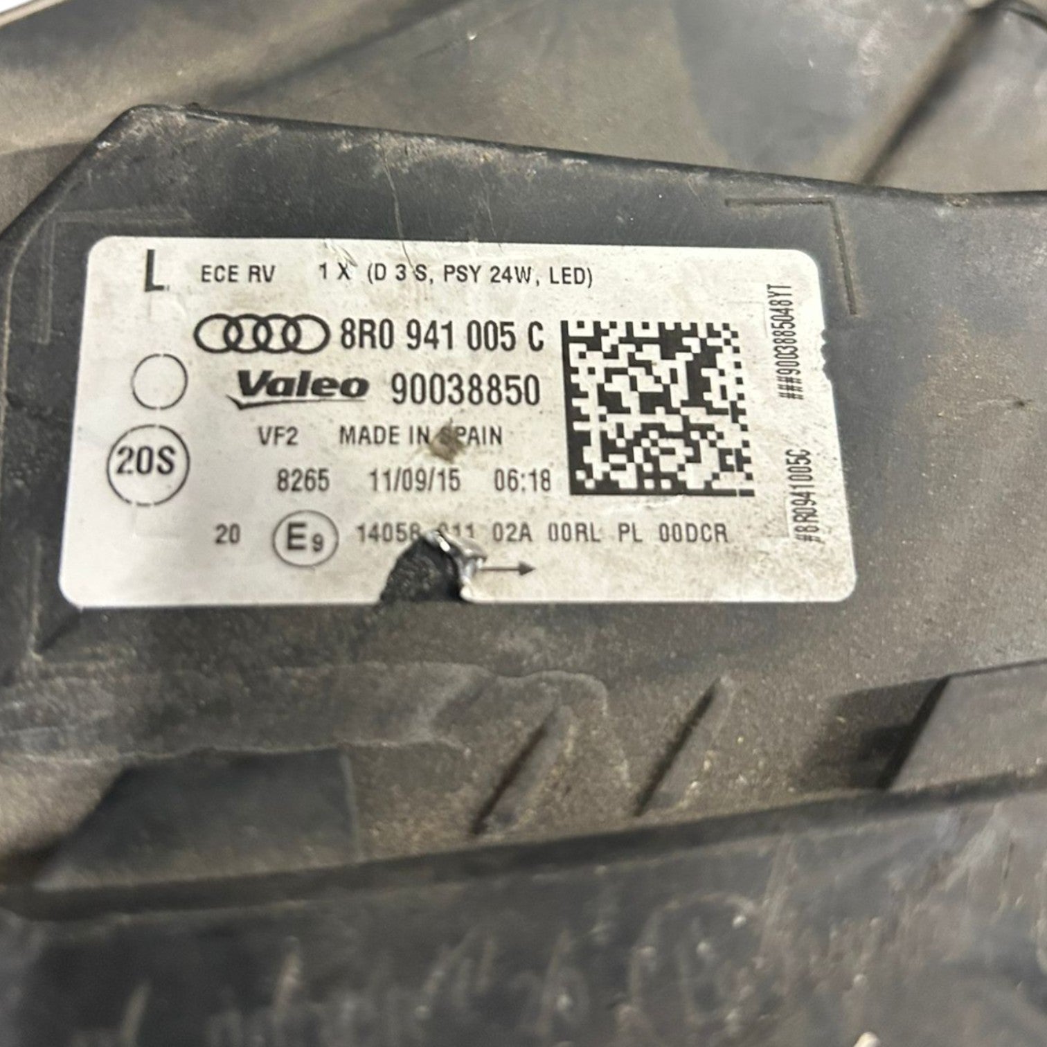 Scheinwerfer / Frontscheinwerfer Audi Q5 Cod:90038850 (2008 > 2017) 