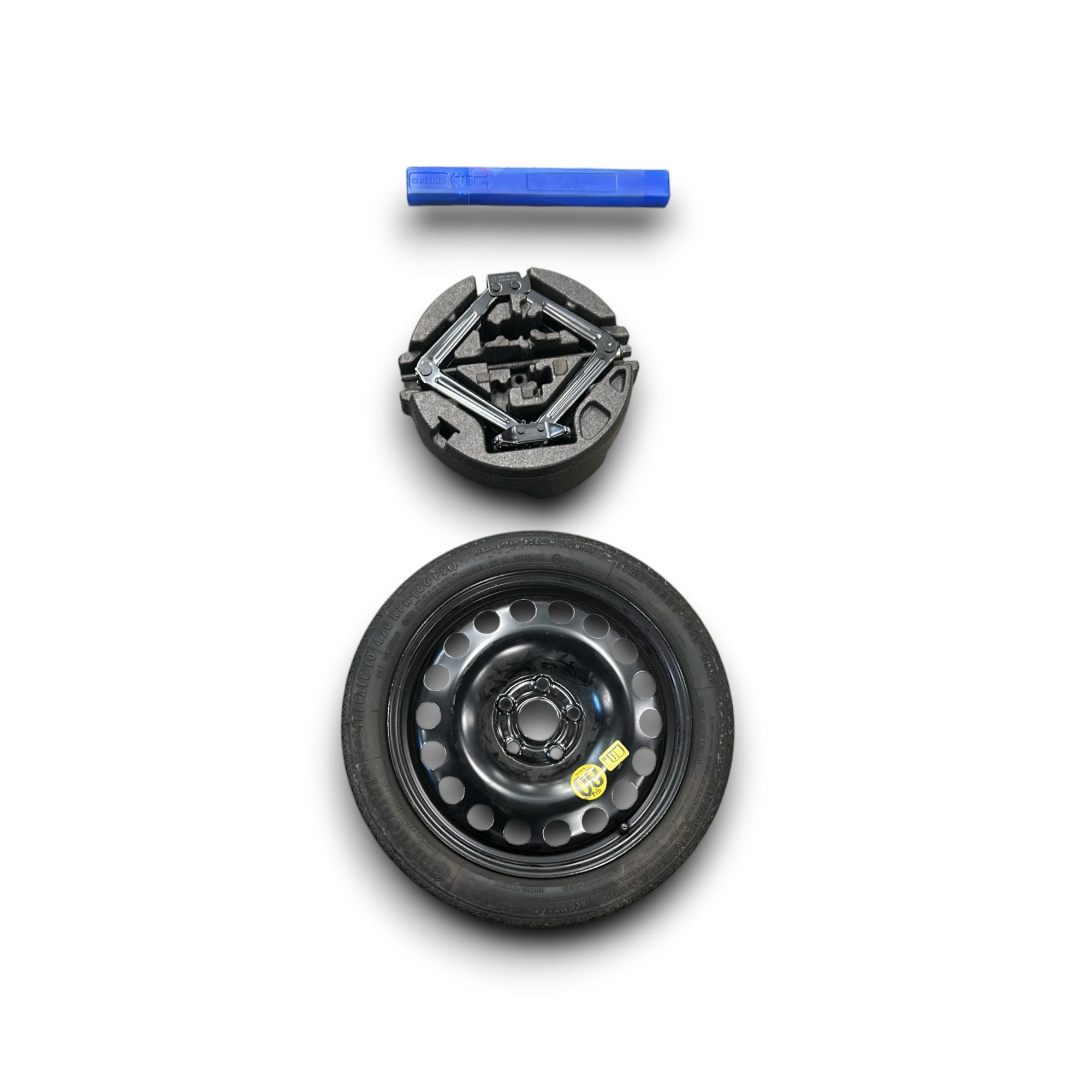 Rezervni kotač Opel Astra K br. 13267272 (5 rupa / 115 / 70 r16) (2015 > 2021) + kit za popravak kotača 