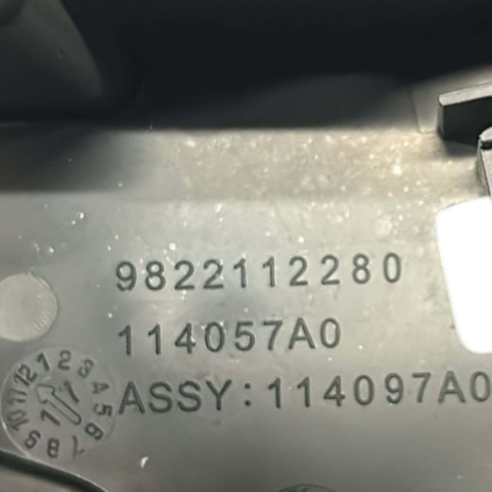 Bouton Démarrer et Stio