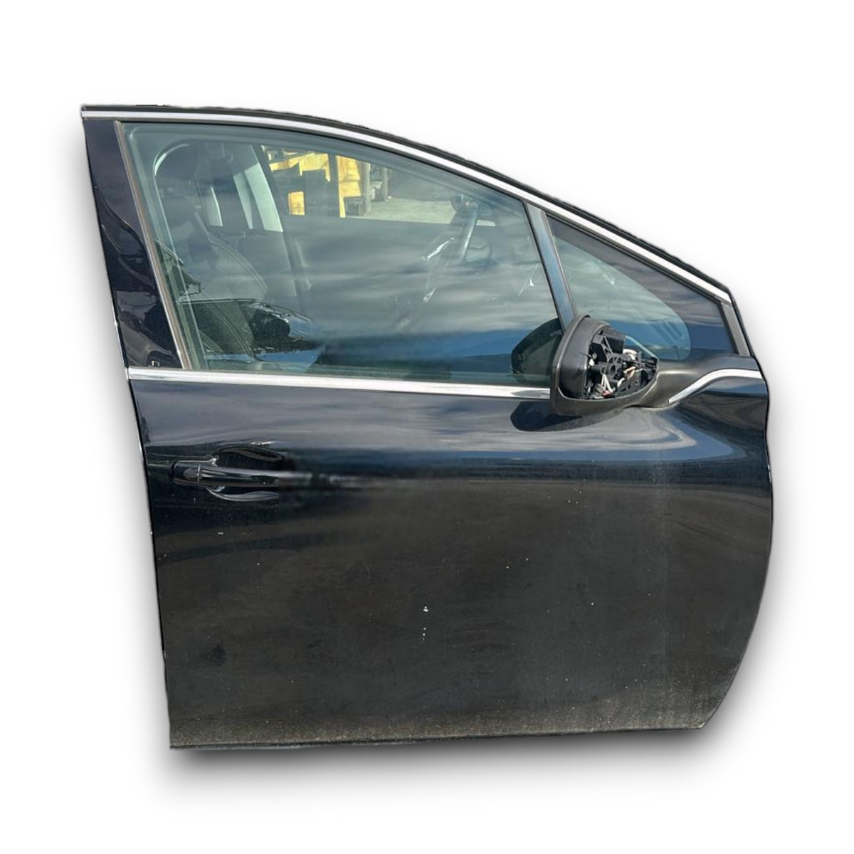 Puerta delantera derecha negra Peugeot 208 (2012 > 2019) 
