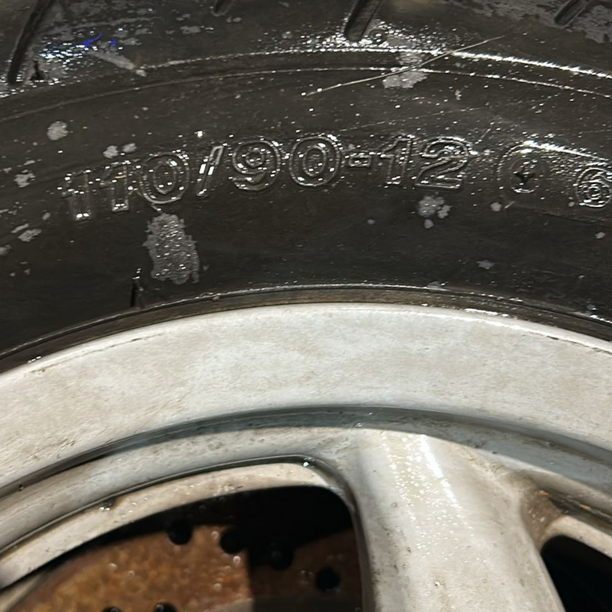 Cerchio anteriore honda pantheon (1998 > 2022) (110/90 r12)