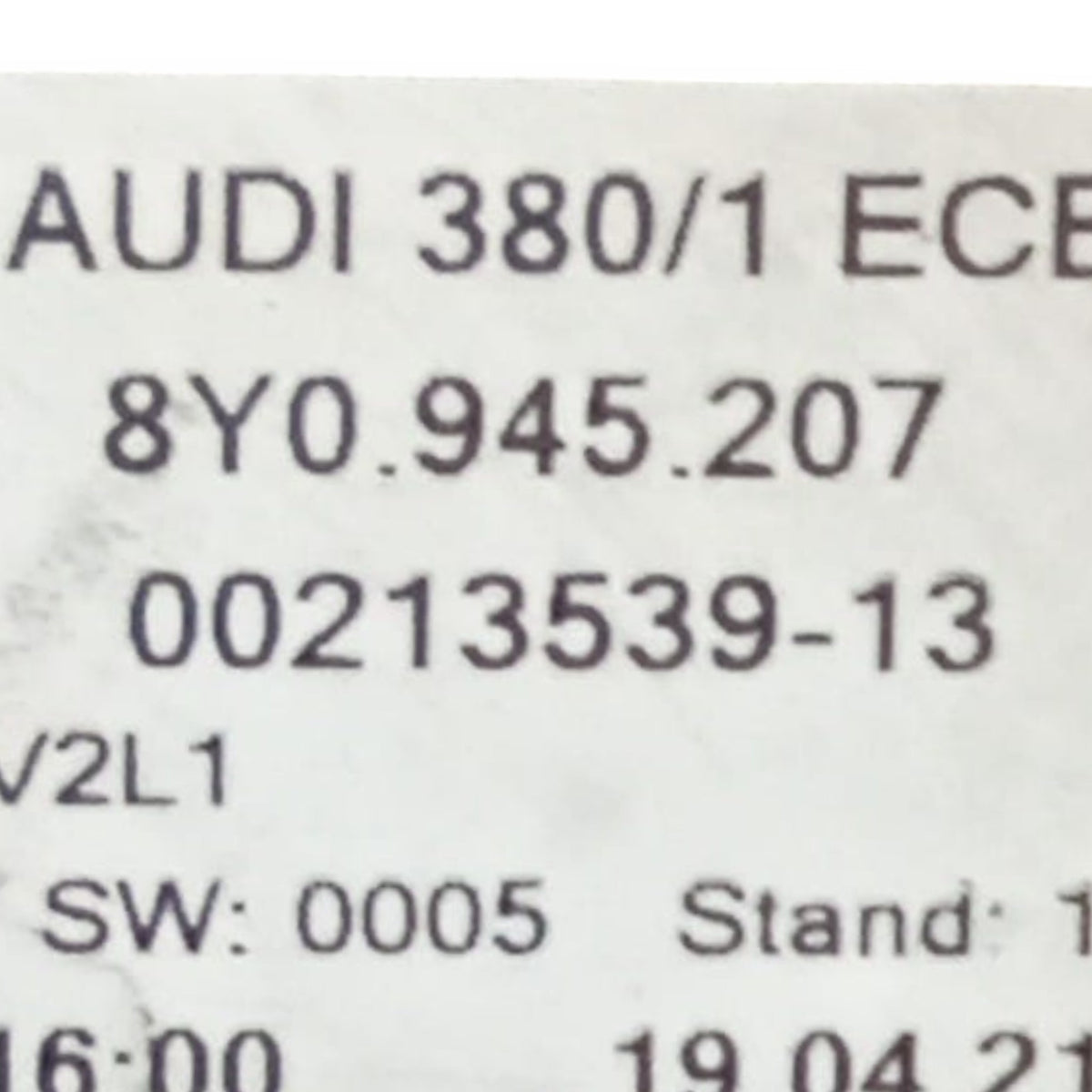 Zadnja leva zavorna luč audi a3 8y koda . 8y0.945.207 (2020 >) 