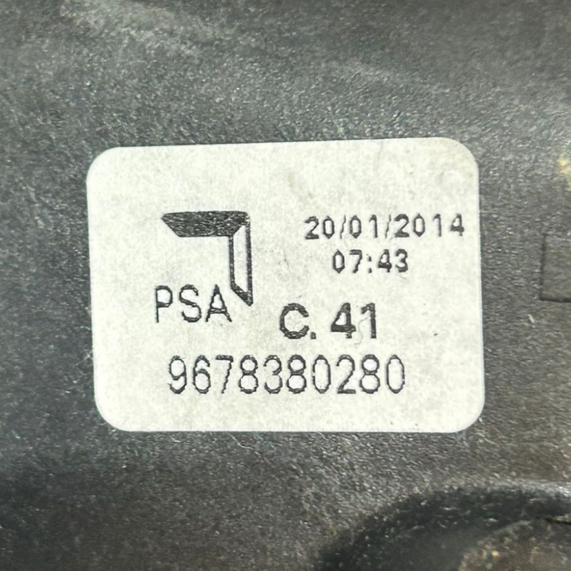 Leva cambio manuale peugeot 2008 I 1.6 diesel cod:9678380280 (2013 > 2019) + corde