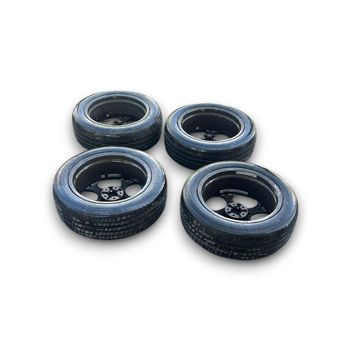 Set 4 cerchi in lega Alfa Romeo Stelvio cod.156117309 (5 fori / 235 / 55 r19) (2016 > )