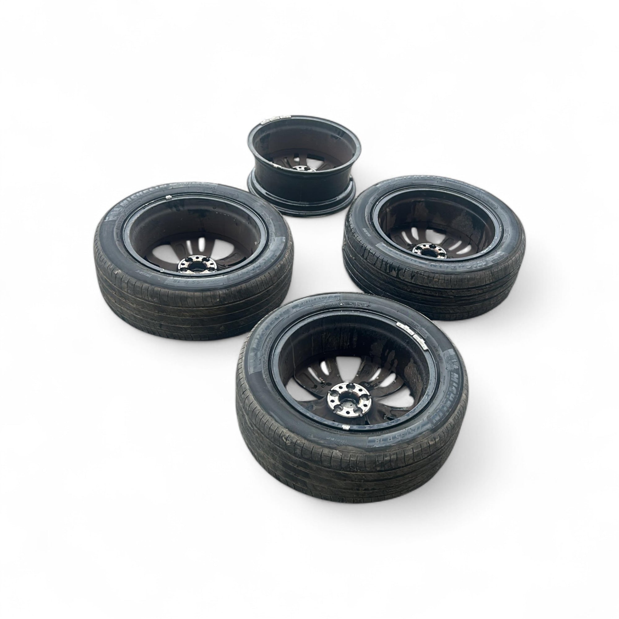Set 4 cerchi in lega (diamantati) Peugeot 3008 II cod.9809687377 (2016 > 2023)