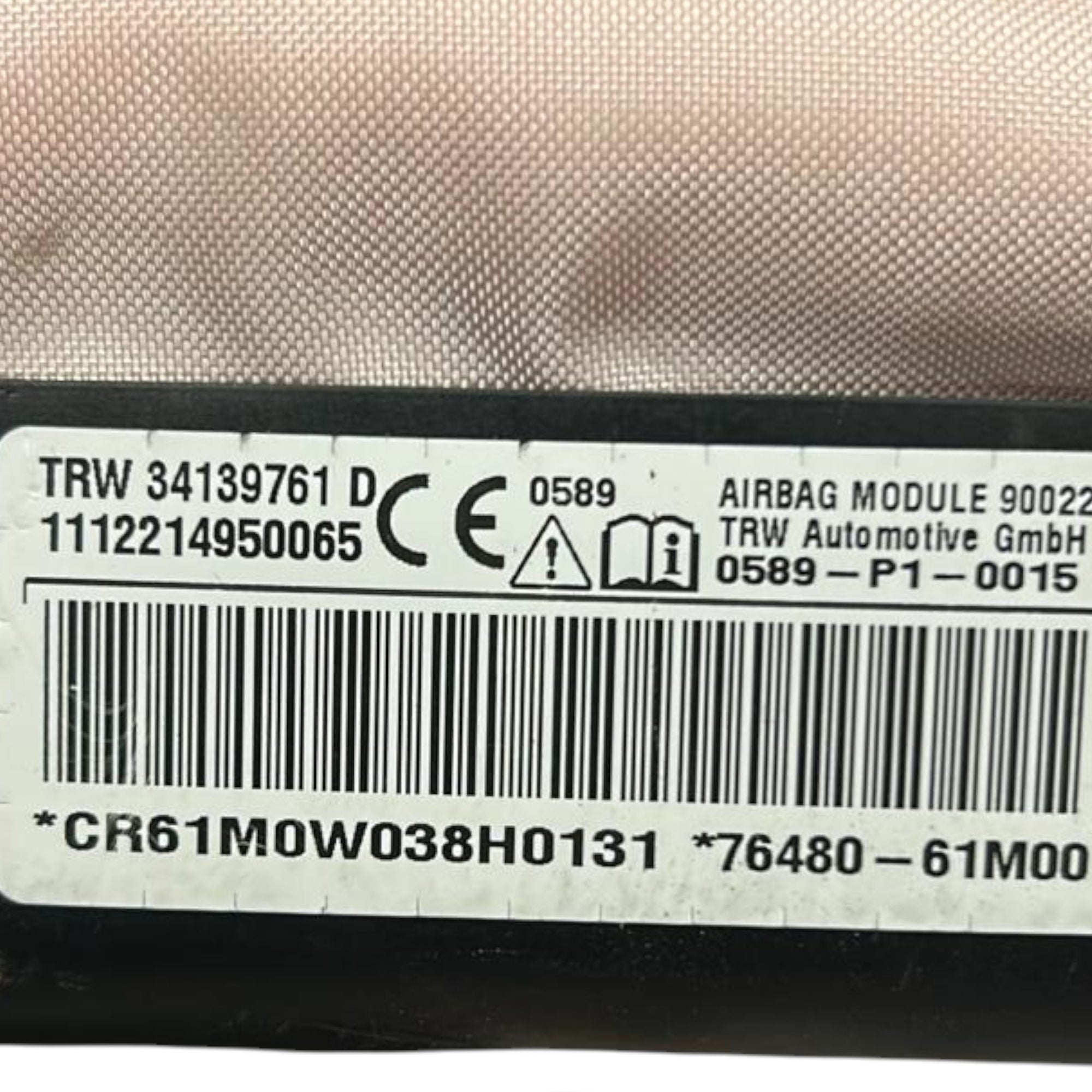 Zij-airbag vooraan rechts Suzuki SX4 S-Cross cod:34139761D (2022 >) 