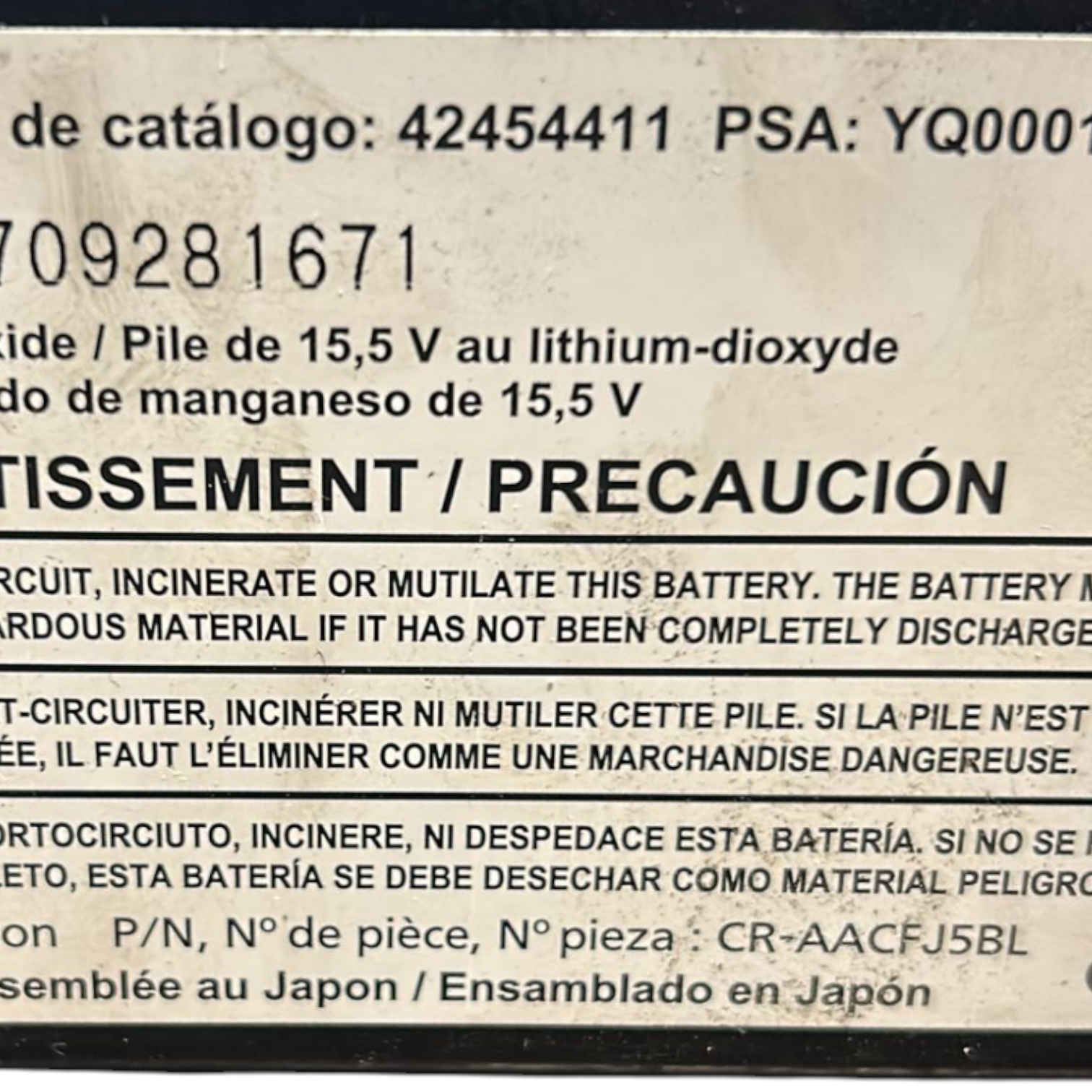Batteriesteuergerät Opel Mokka X Cod: 42454411 (2012 > 2019) 