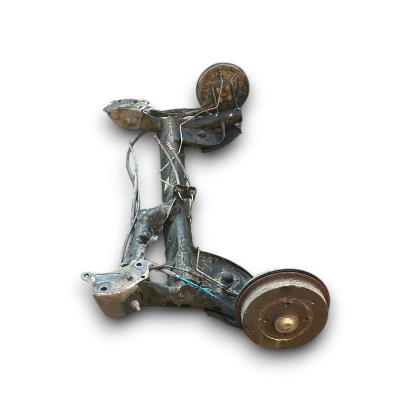 Rear axle (drum type) Dacia Sandero 1.0 petrol (2012 > 2021) 