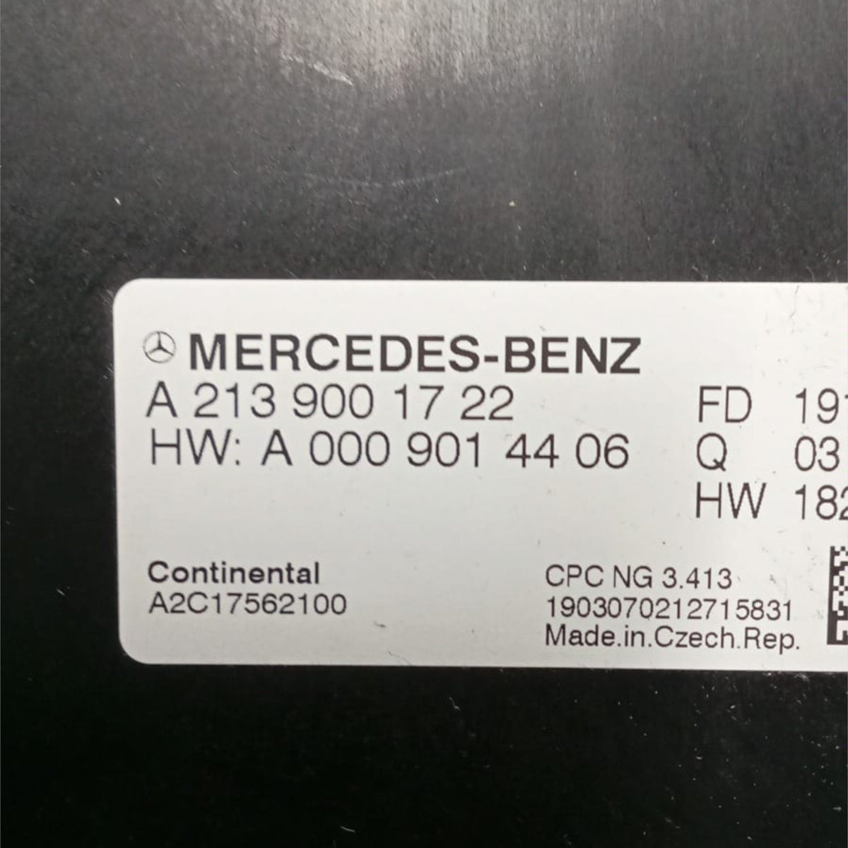 Automatikgetriebe Steuergerät Mercedes Benz Klasse A (W177) Cod. A2139001722 (2018 > ) 
