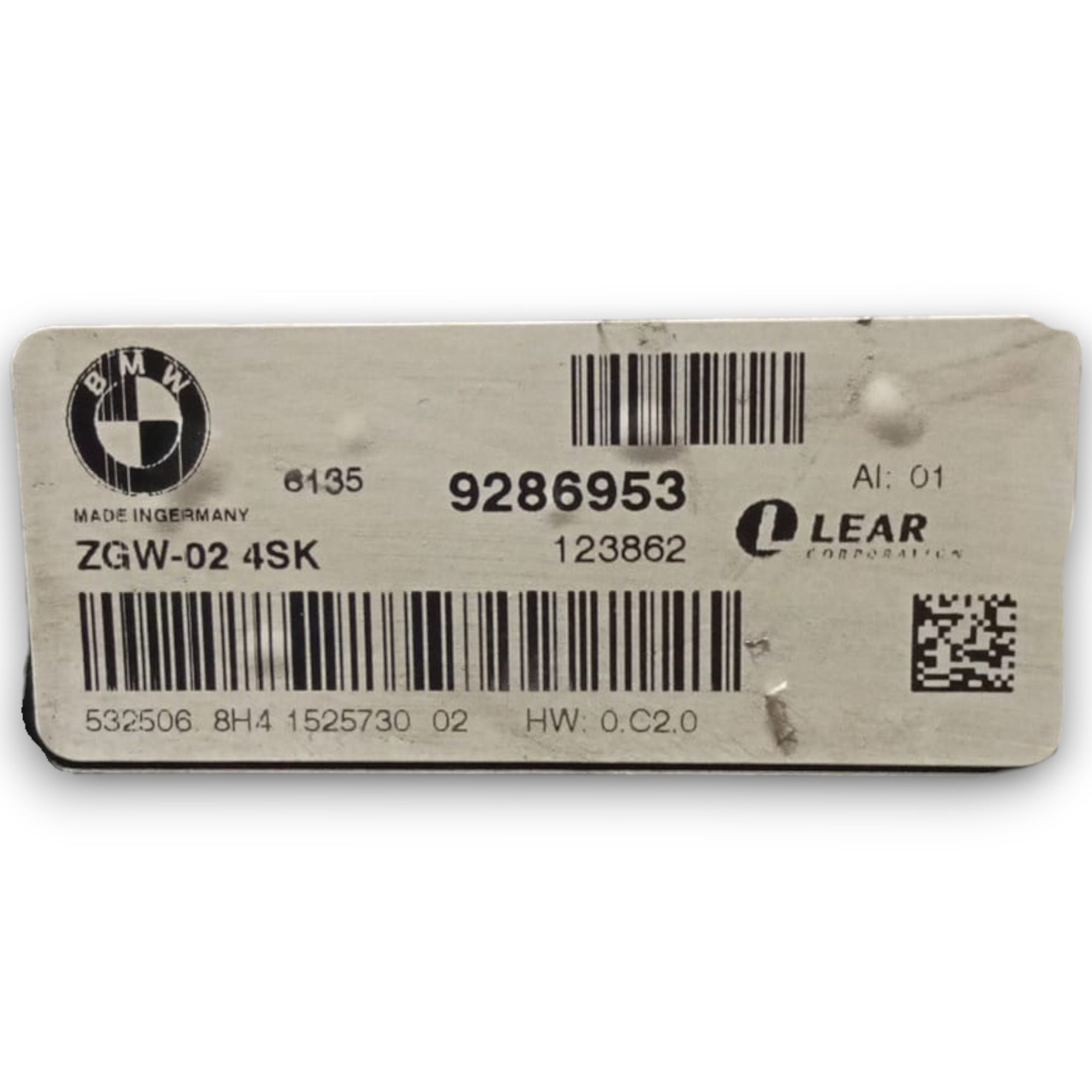 Gateway-Steuergerät BMW X3 F25 Cod. 9286953 (2010 > 2017) 