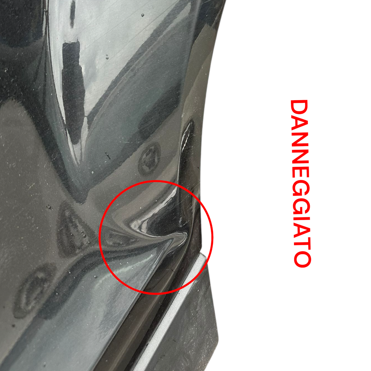 Porta / Portiera / Sportello posteriore sinistra (sx) Nera Audi Q7 I (2005 al 2015)