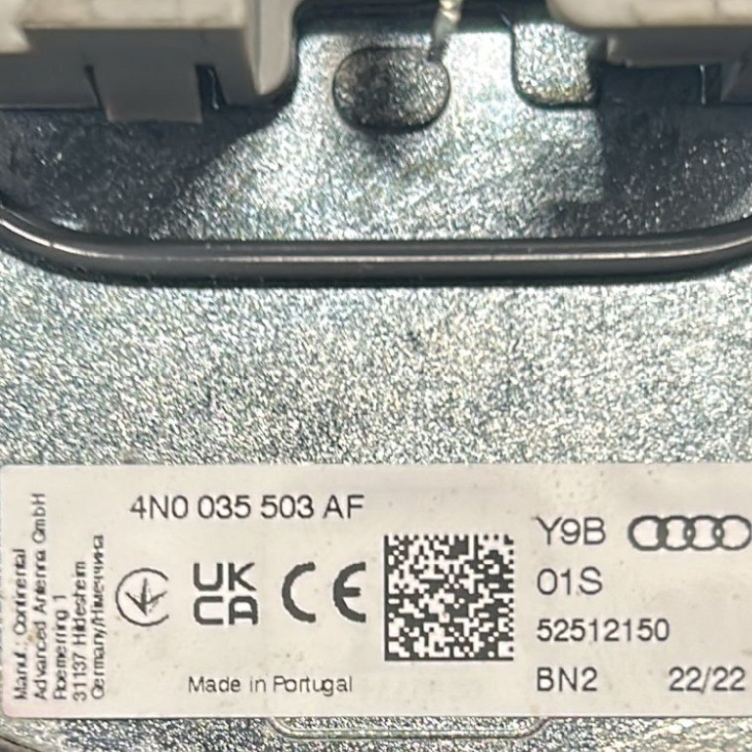 Antenna / pinna audi a3 8y cod:4N0035503AF (2021 >)