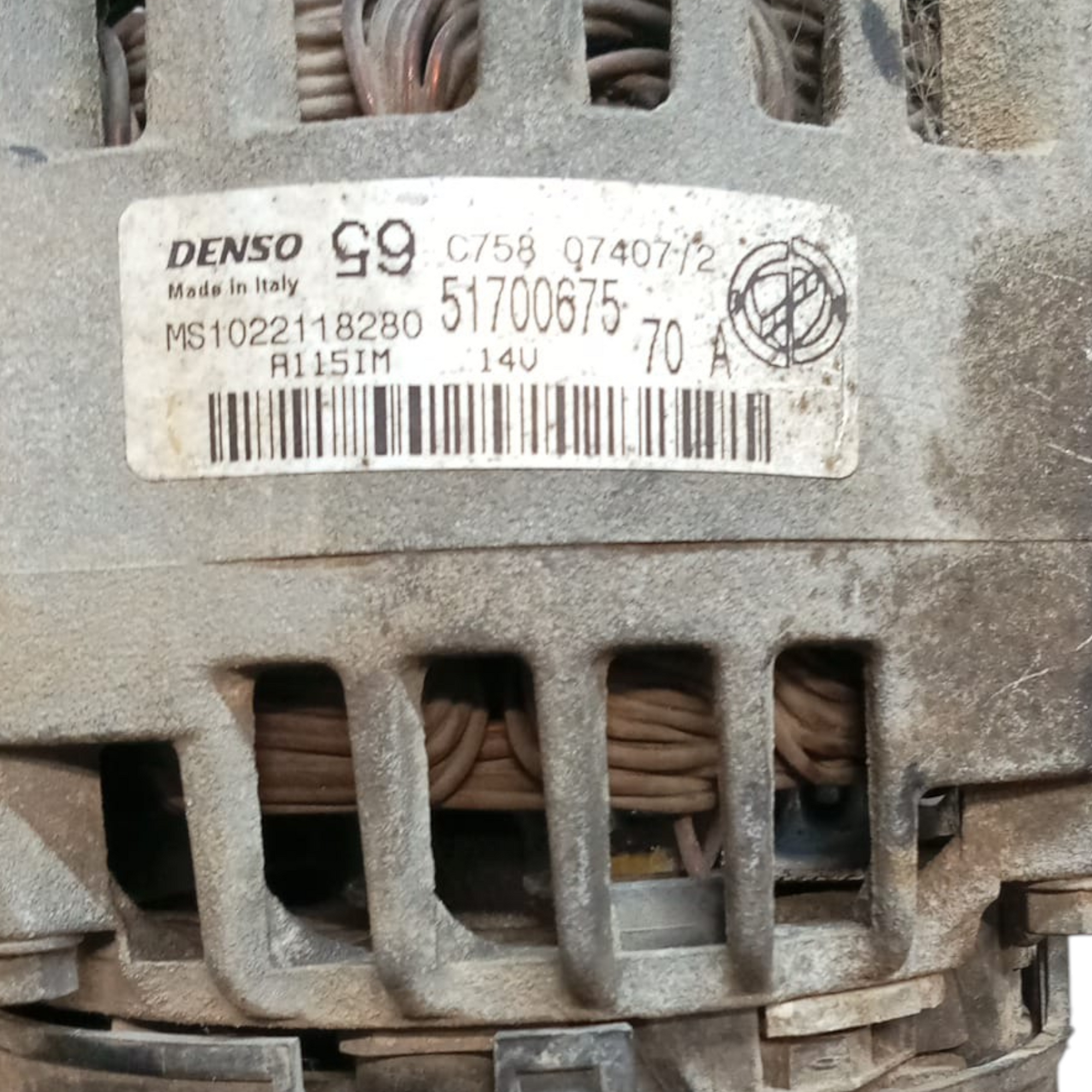 Alternateur fiat punto cod. 51700675 1.1 essence (1999 > 2011) 