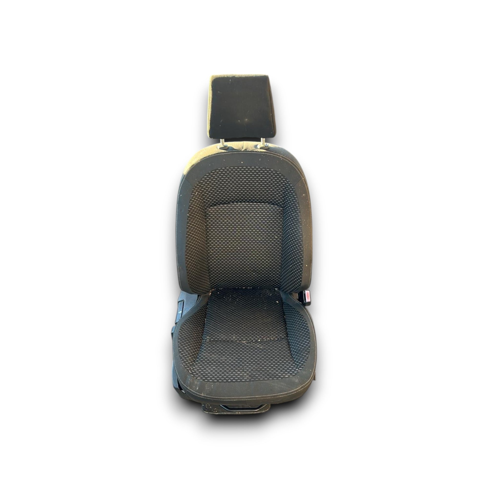 Sprednje sedeže potnika Nissan Qashqai +2 (J10) (2006 > 2014) v črnem blagu 