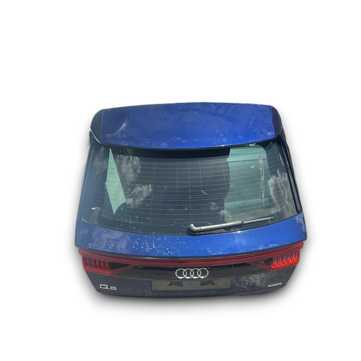 Heckklappe / Kofferraum blau Audi Q8 (2018 &gt; 2023) Heckdeckel 