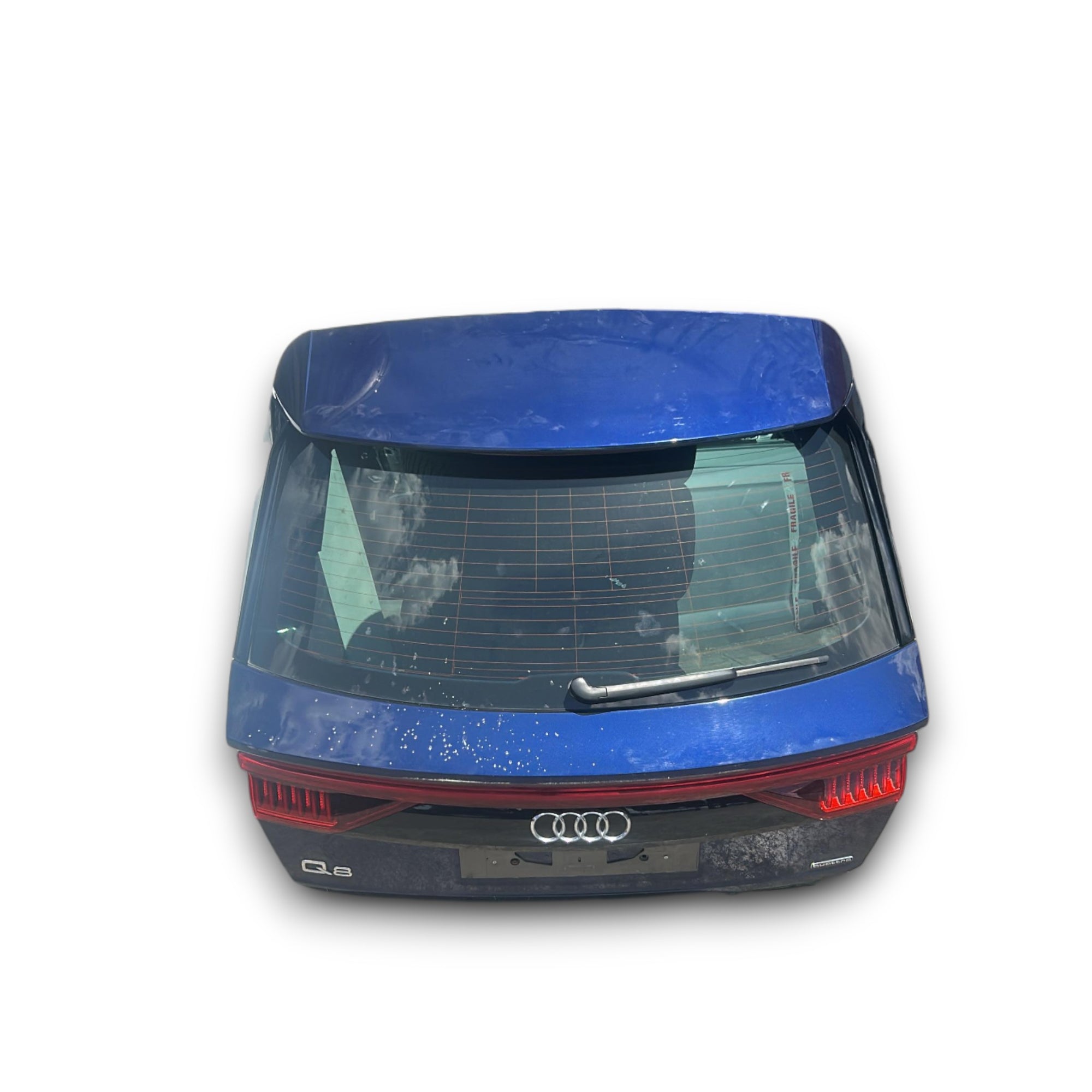 Portellone posteriore / bagagliaio blu Audi Q8 (2018 > 2023) cofano posteriore