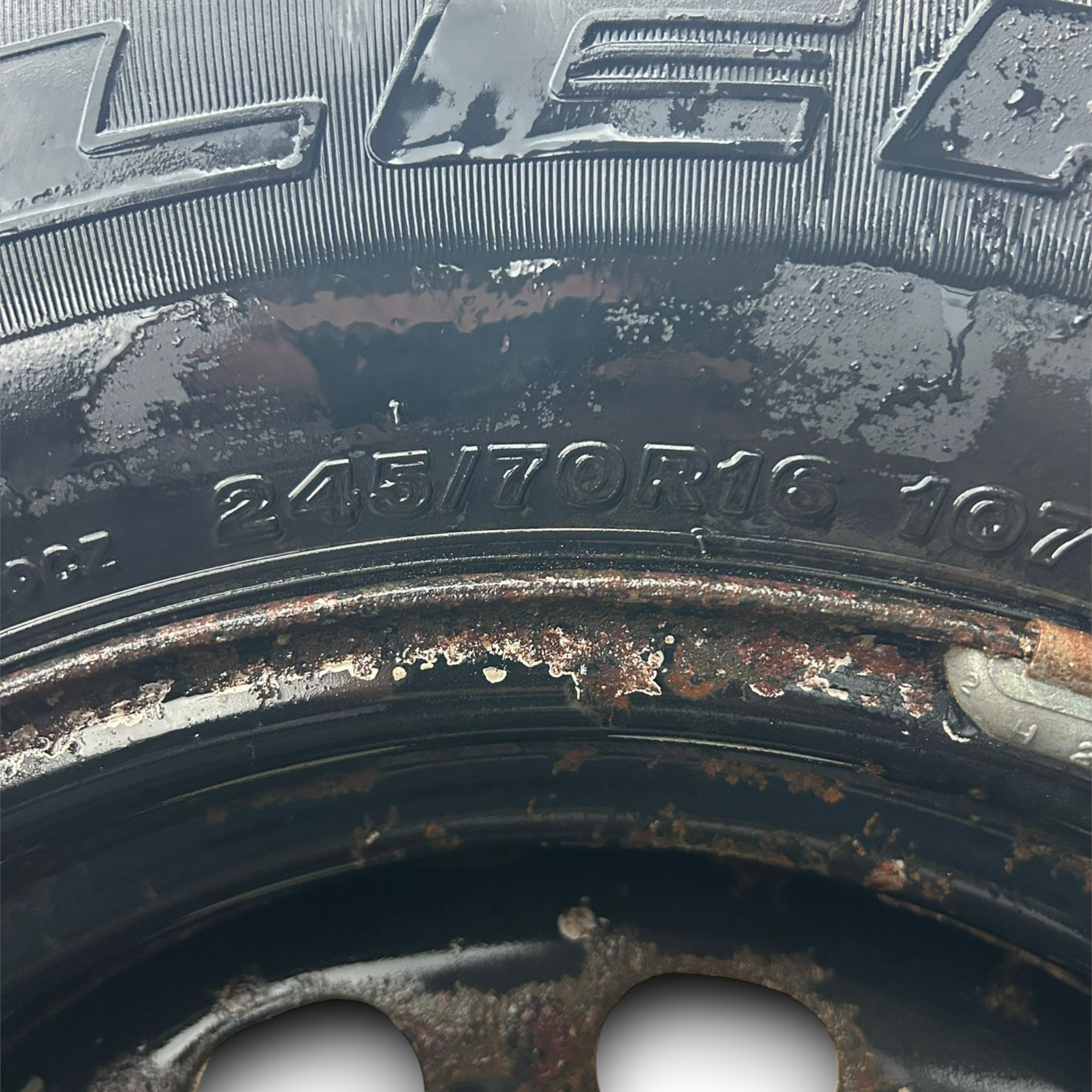 Cerchio in ferro mitsubishi pajero sport (1996 > 2008) (245/70 r16)