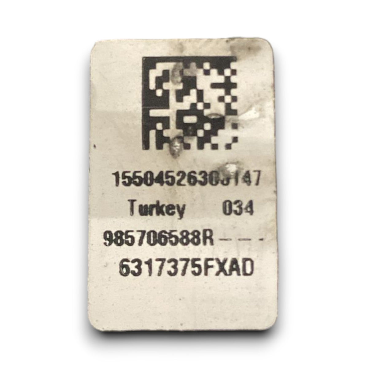 Airbag volante renault clio IV cod . 985706588r (2012 > 2021)