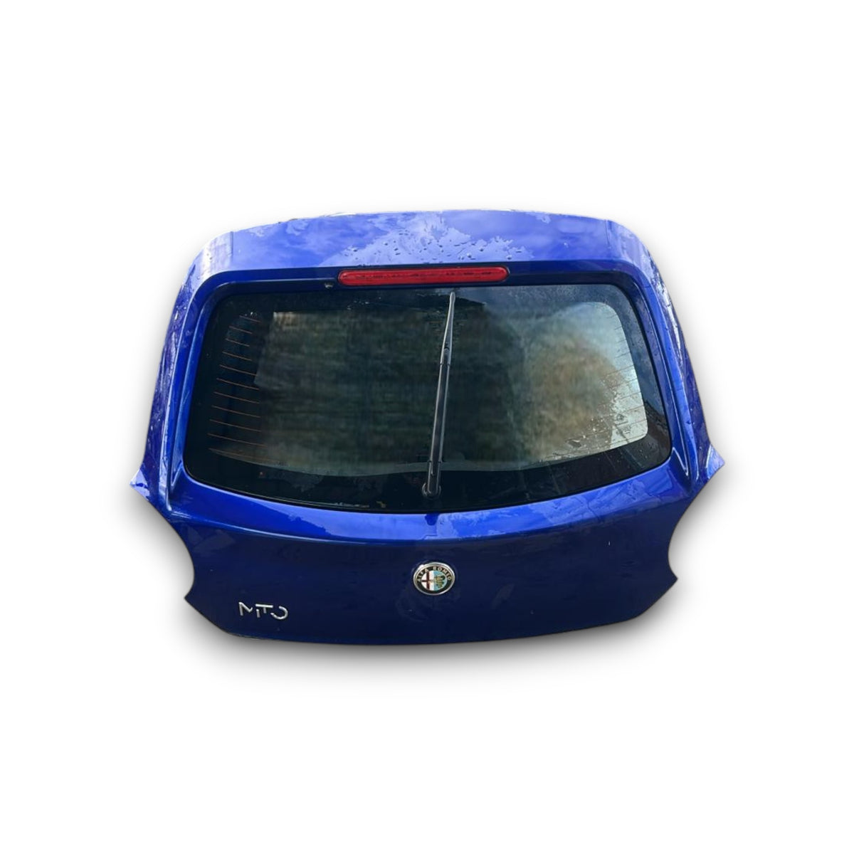 Coffre bleu Alfa Romeo Mito (2008 &gt; 2018) hayon arrière 