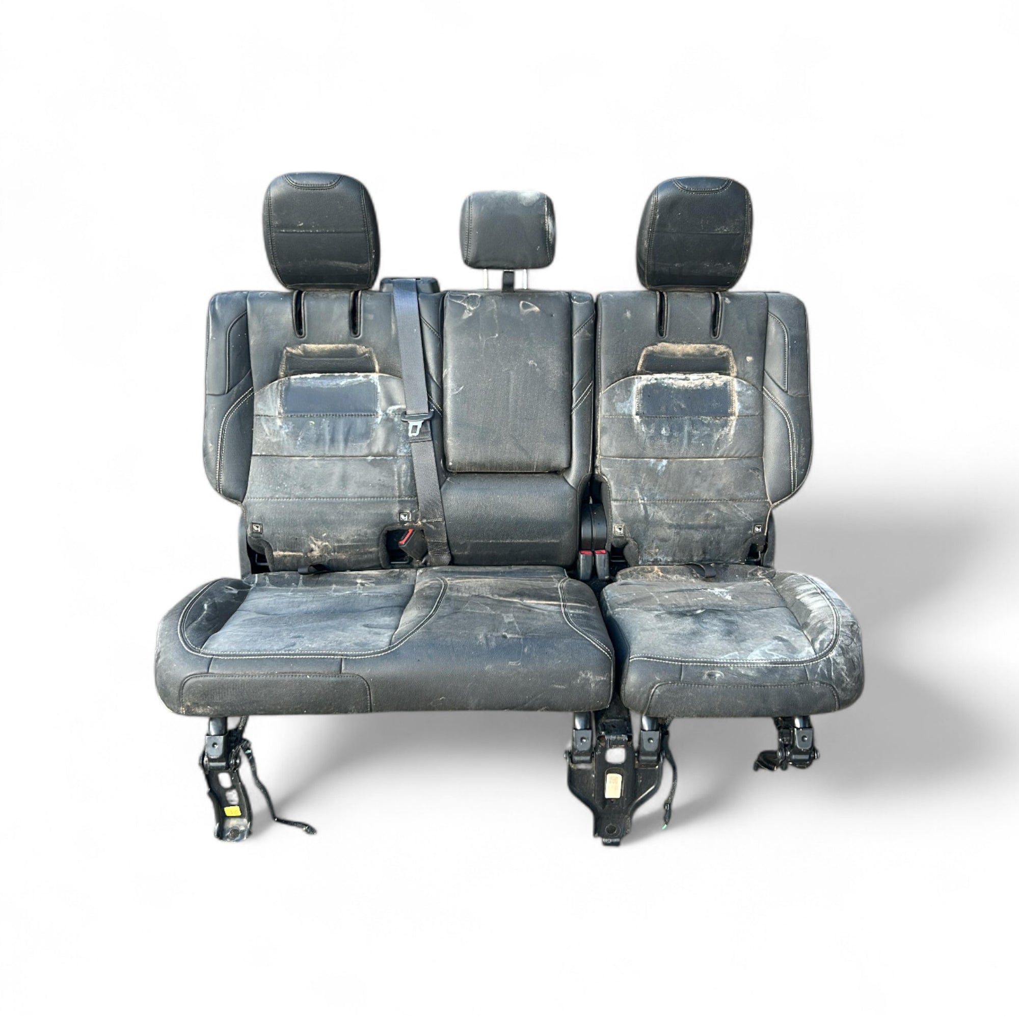 Tappezzeria / sedili in pelle neri Jeep Wrangler (JL) (4xe) (2017 > ) (sahara)