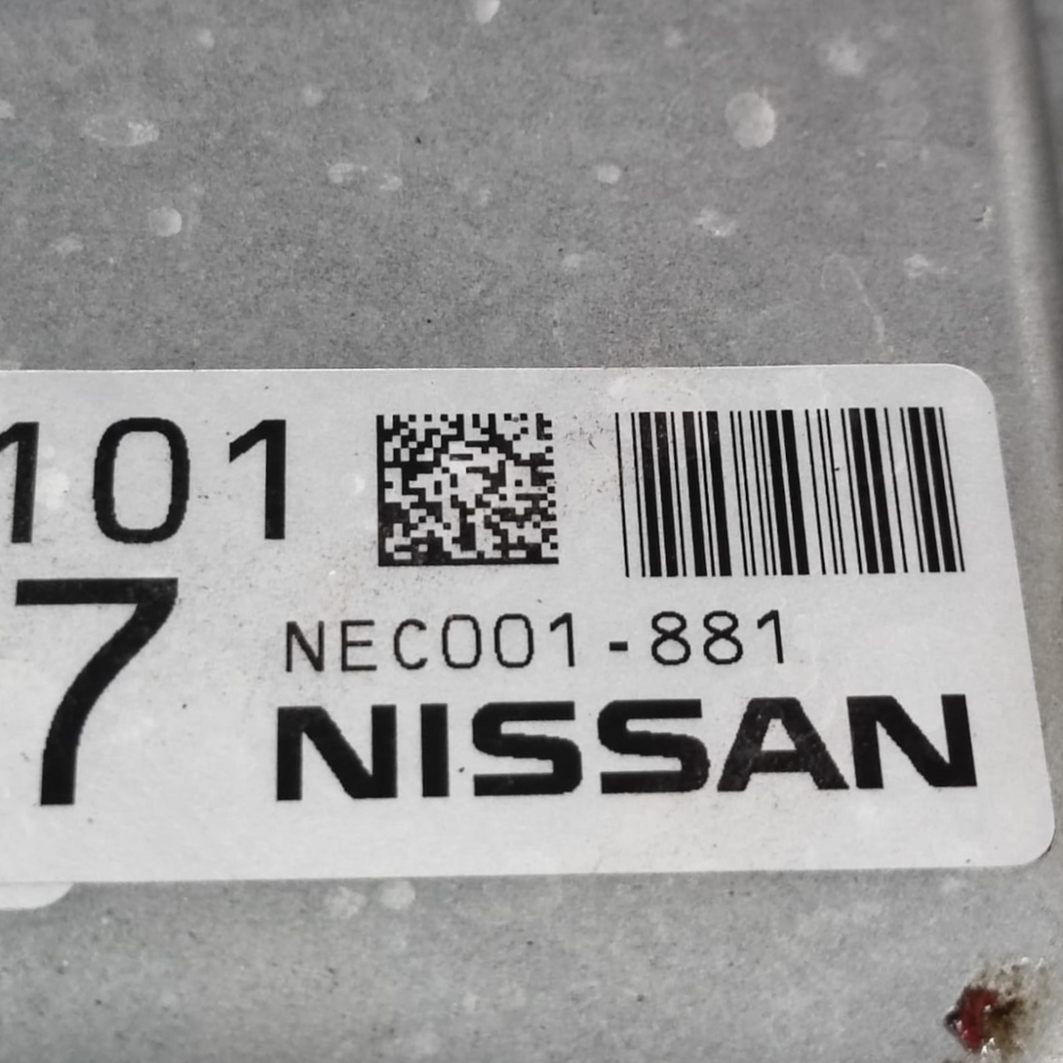 Motor de la unidad de control de la ECU Nissan Micra 1.2 Coda de gasolina: NEC001881 (2010-2017)