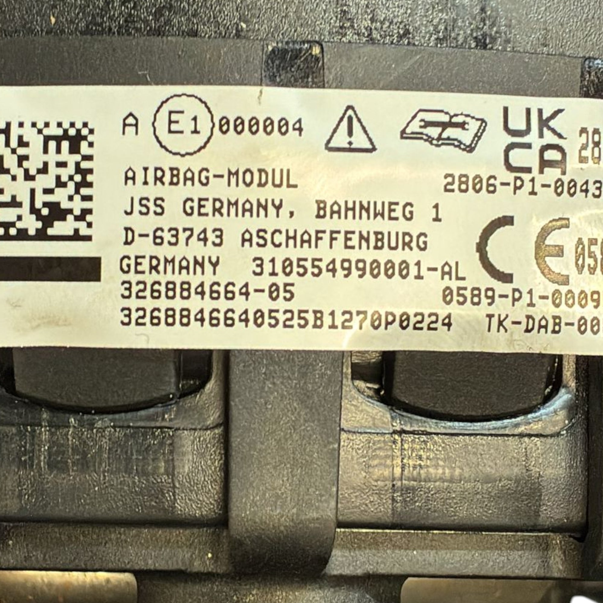 Zračni jastuk volana bmw e90 3 kod . 310554990001 (2005 > 2013) 