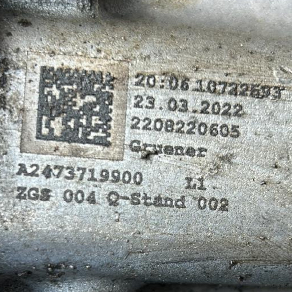 Cambio automatico Mercedes Benz Classe A r2473719900 (W177) 2.0 diesel (2018 > )