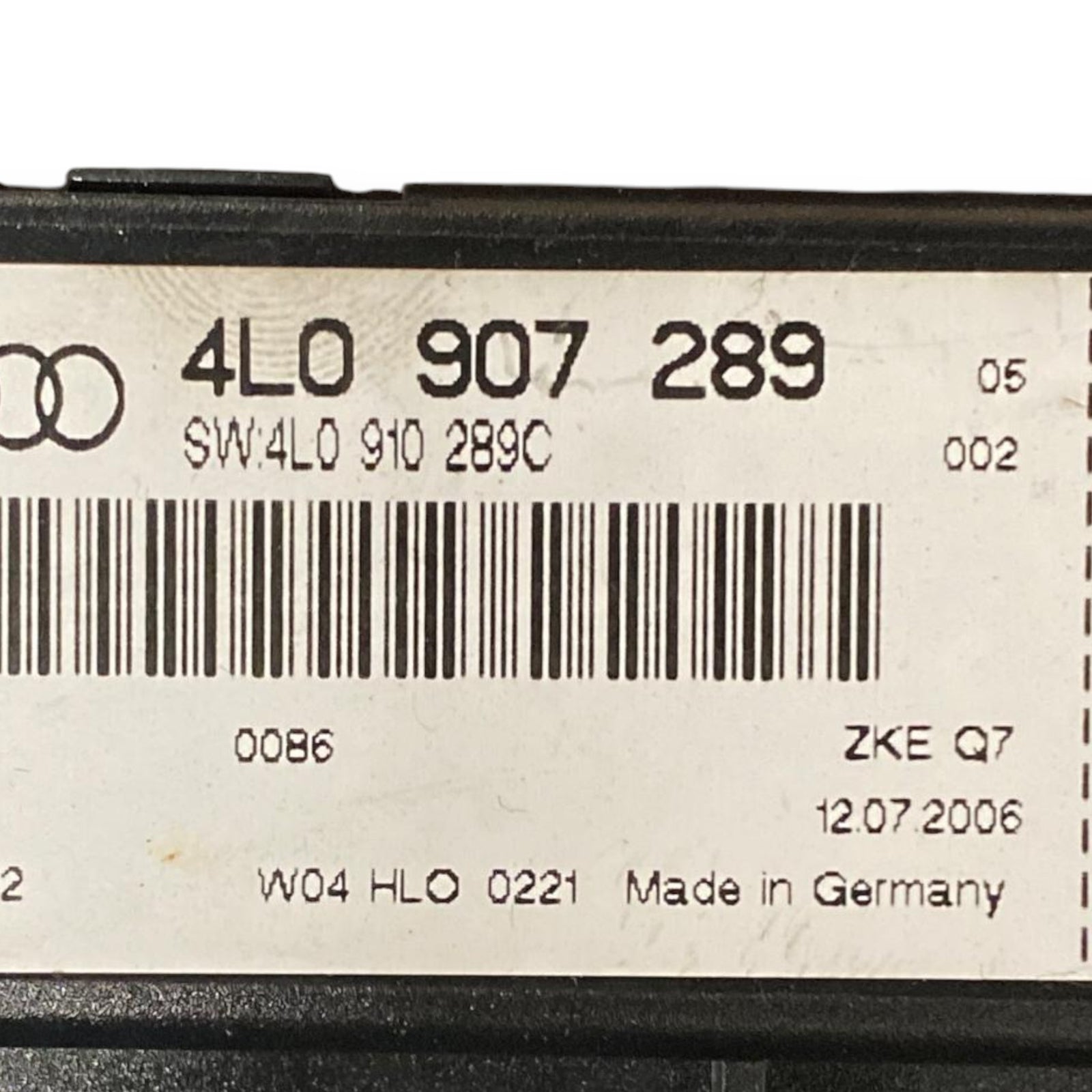 Centralina comfort Audi Q7 (2005-2015) Cod: 4L0907289
