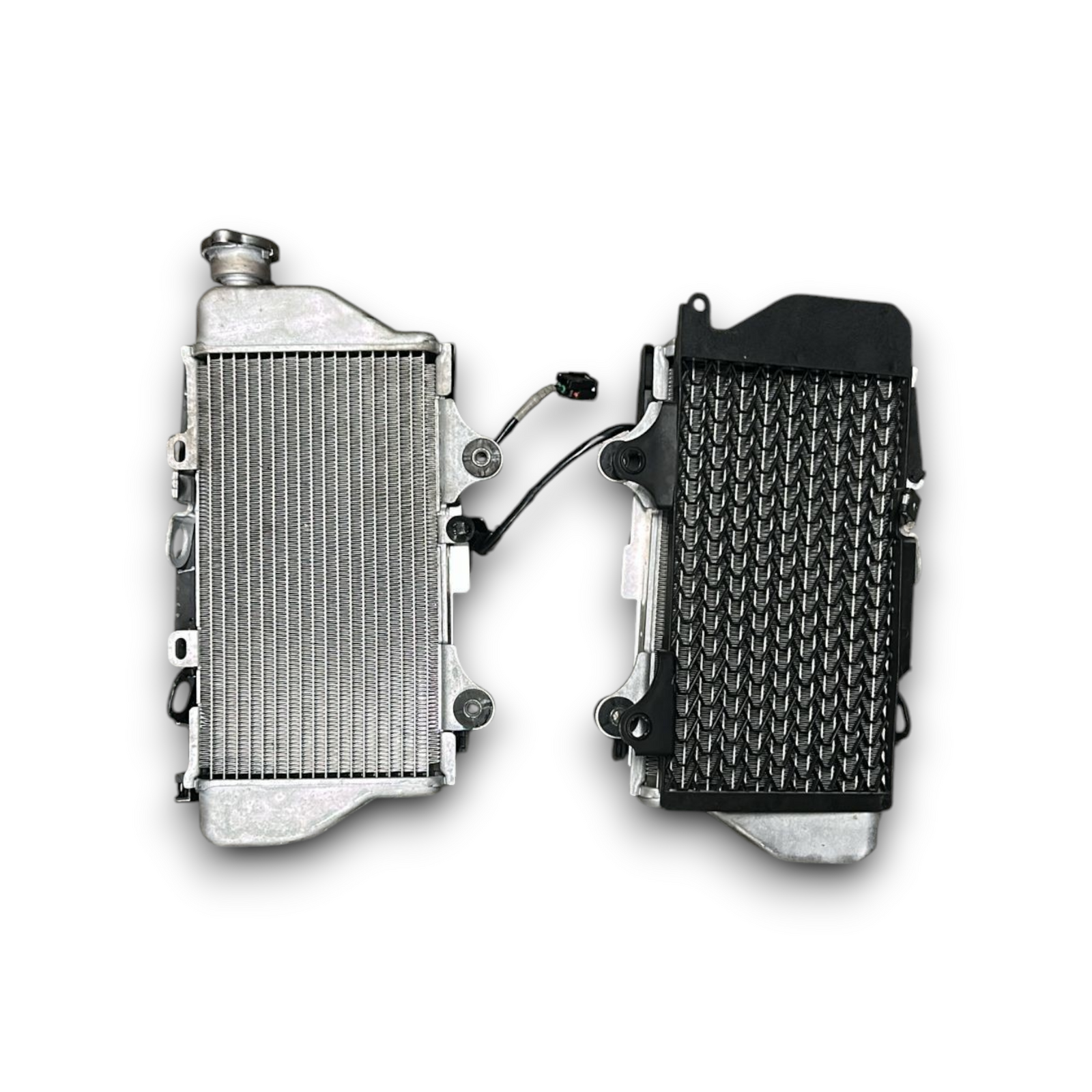 Coppia radiatori liquido refrigerante honda africa twin dct es 1100 (2024 > 2026) +ventole