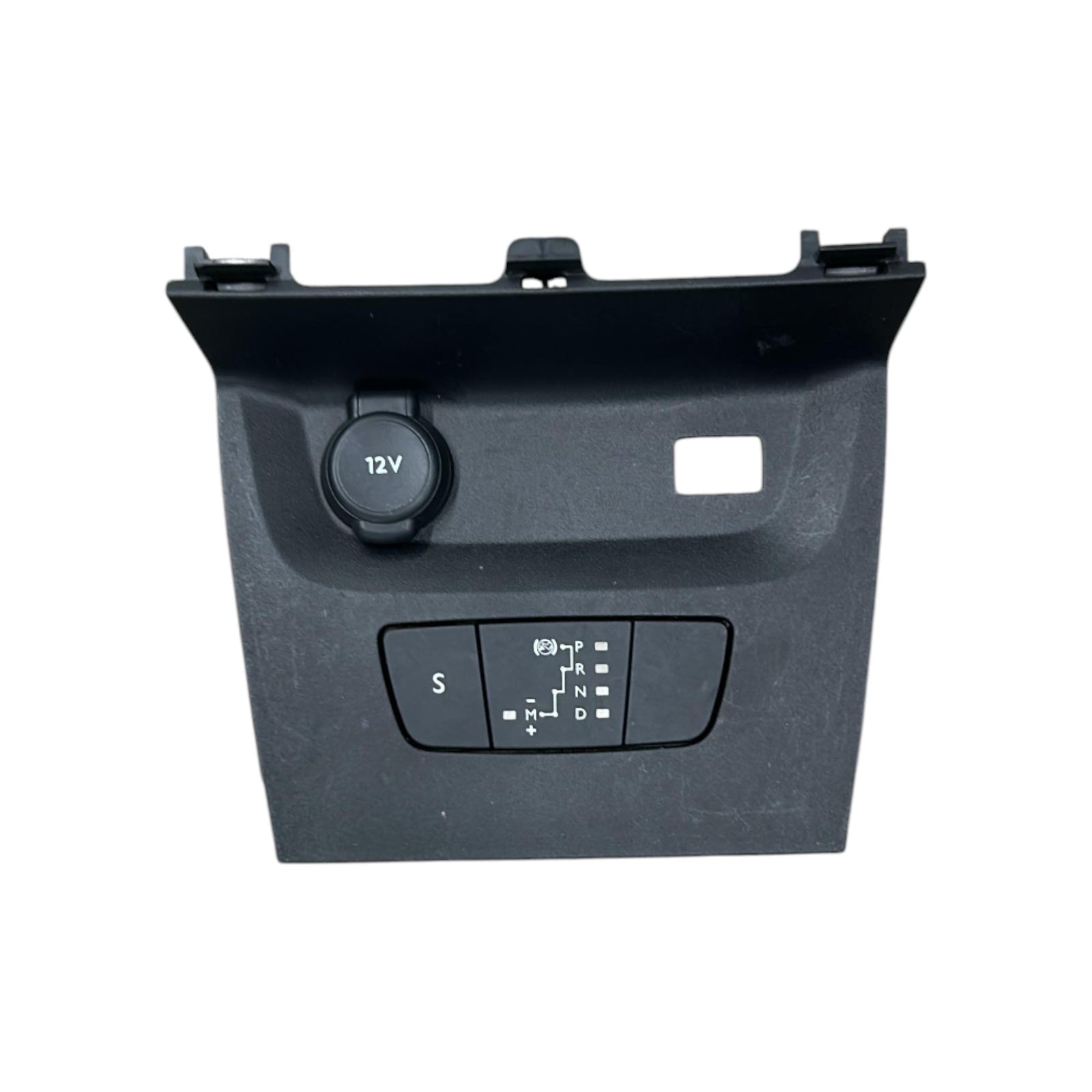 Verkleidung Mittelkonsole Citroen C3 III Nr. 9829485877 (2016 > 2023) + 12-Volt-Steckdose 