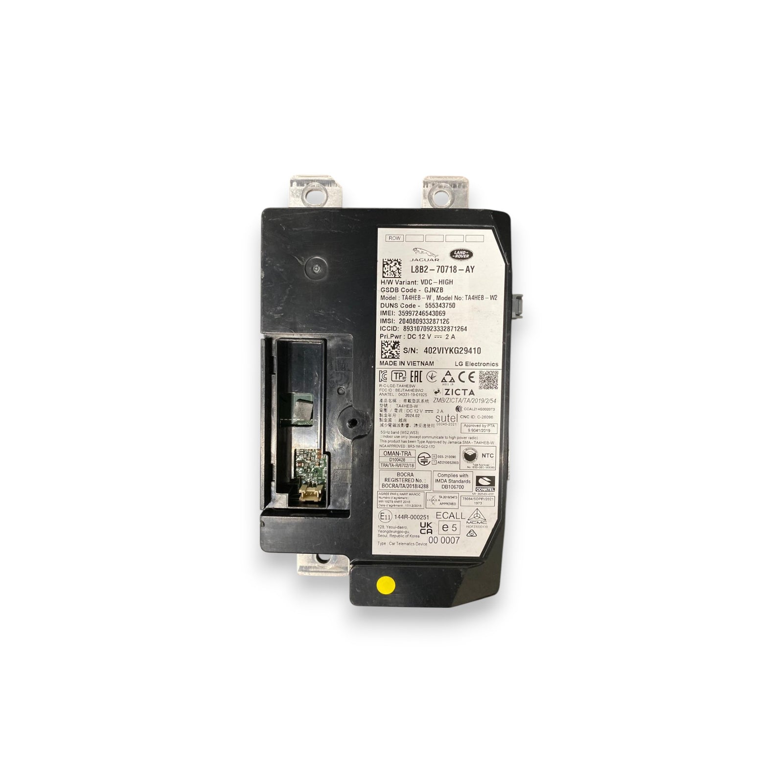 Bluetooth krmilna enota Range Rover Vogue L460 (2022-) Koda: L8B2-70718-AY