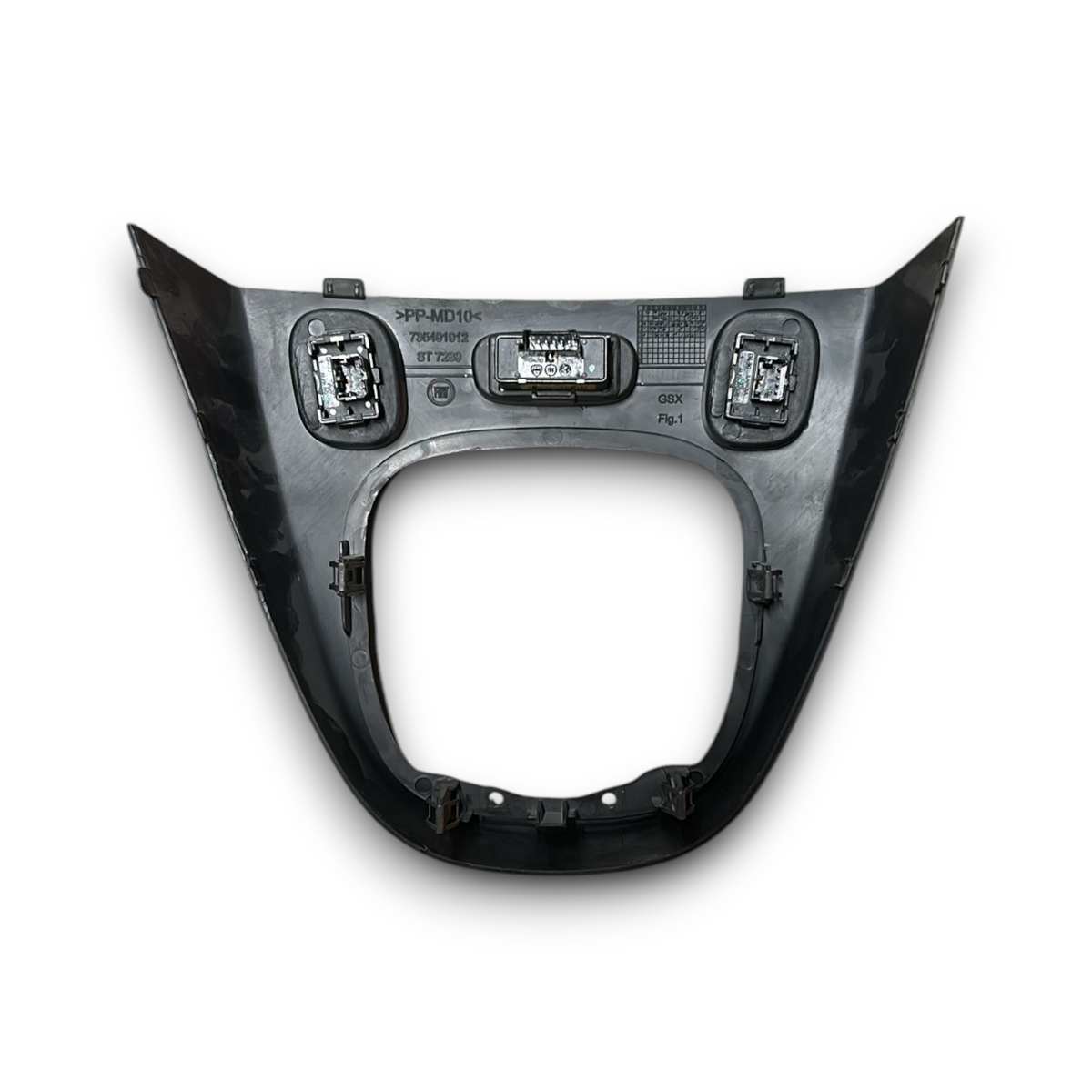 Prevleka ročice menjalnika fiat panda 312 koda:735491912 (2012 >) + stikalo za dvigalo stekla 