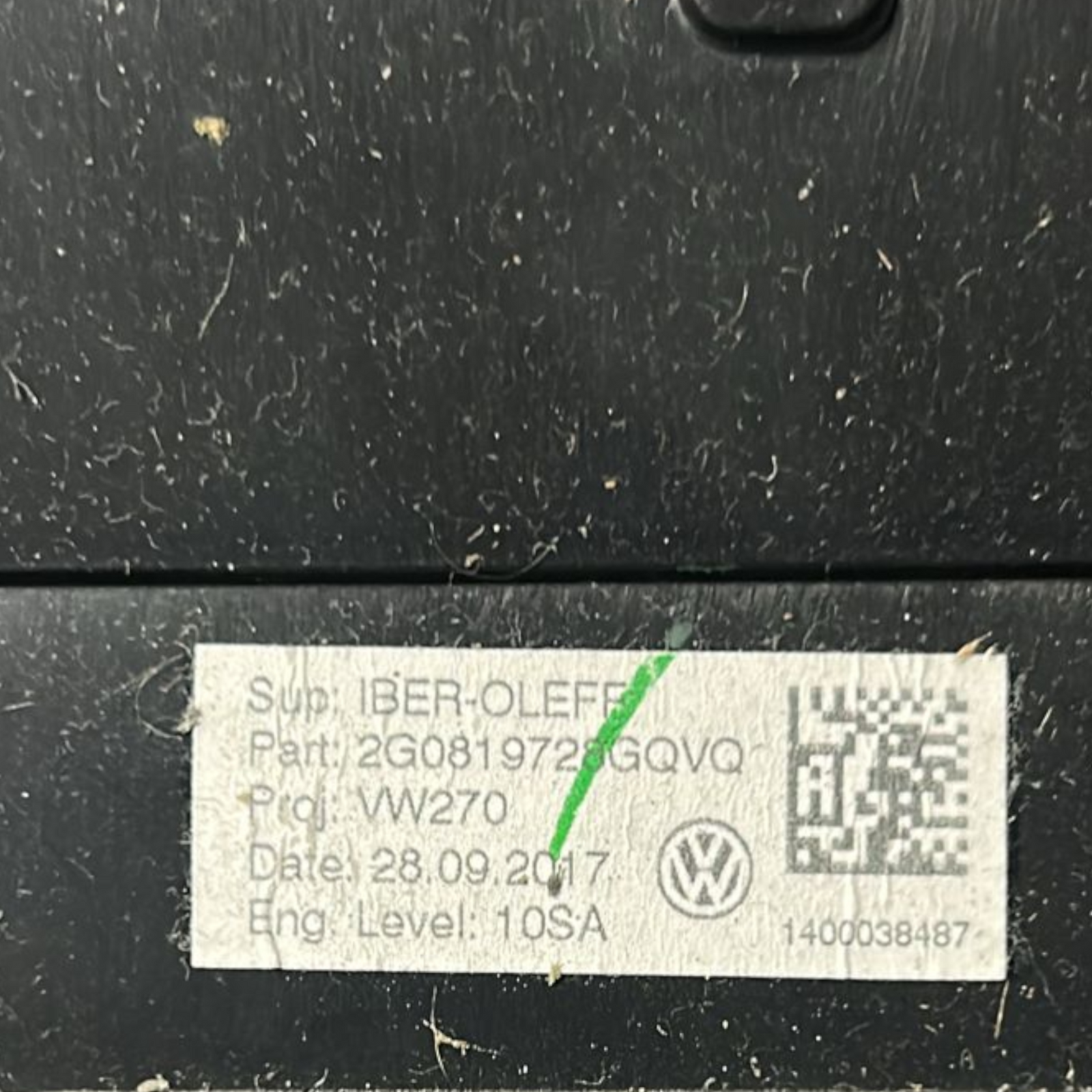 Централни въздуховоди за volkswagen polo aw1 код:2g0819728g (2017 >) 