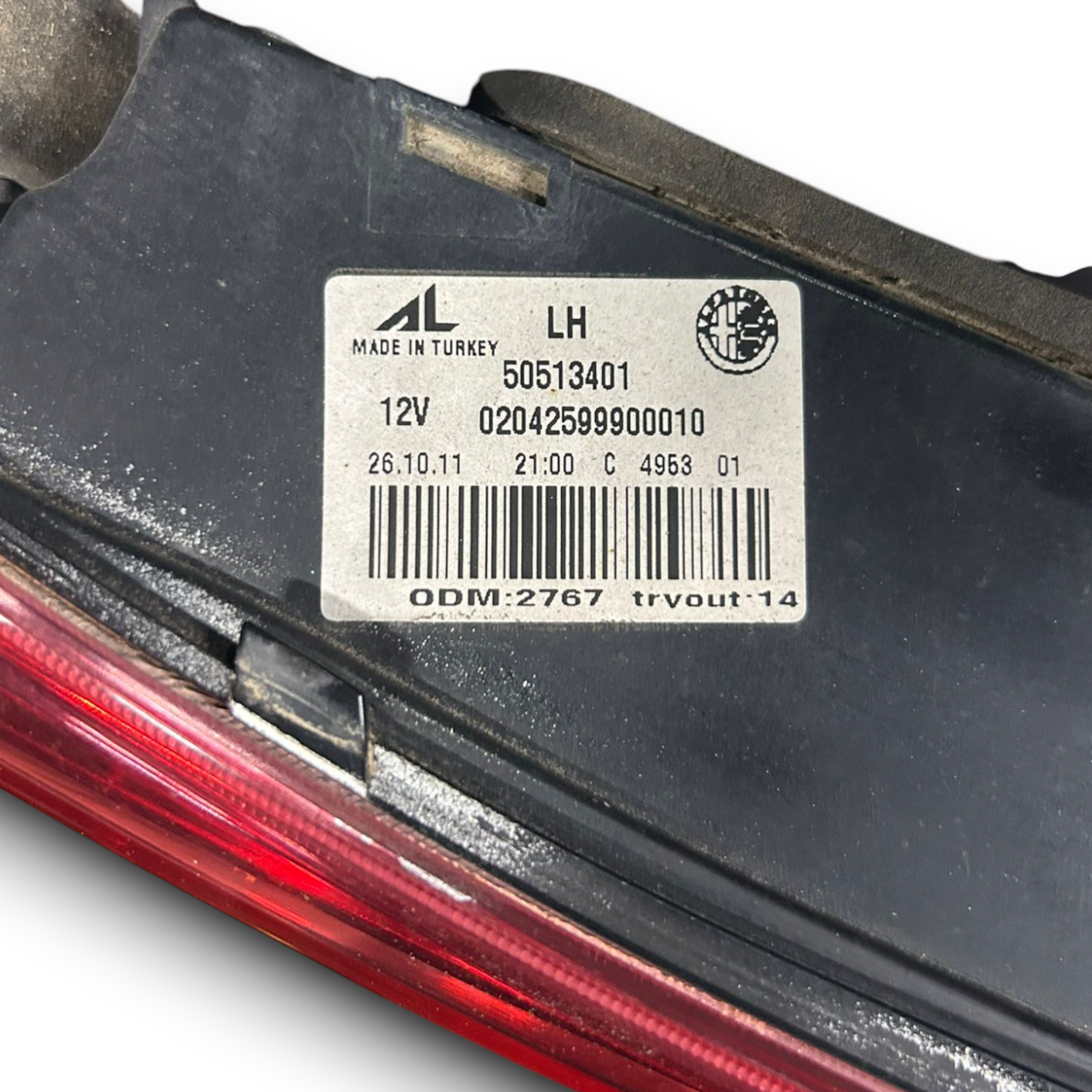 Stop / achterlicht binnen links alfa romeo giulietta cod:50513401 (2010 > 2020) 