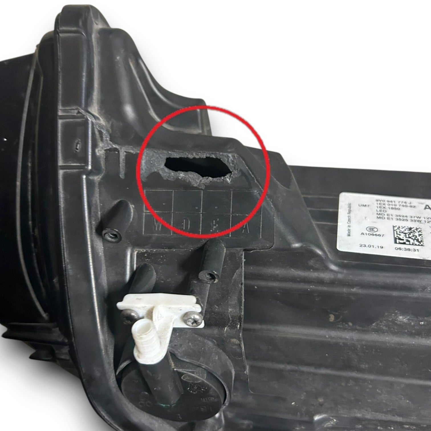 Scheinwerfer / Frontscheinwerfer rechts Audi A3 8V (2012 > 2016) Cod:8V0941774J 