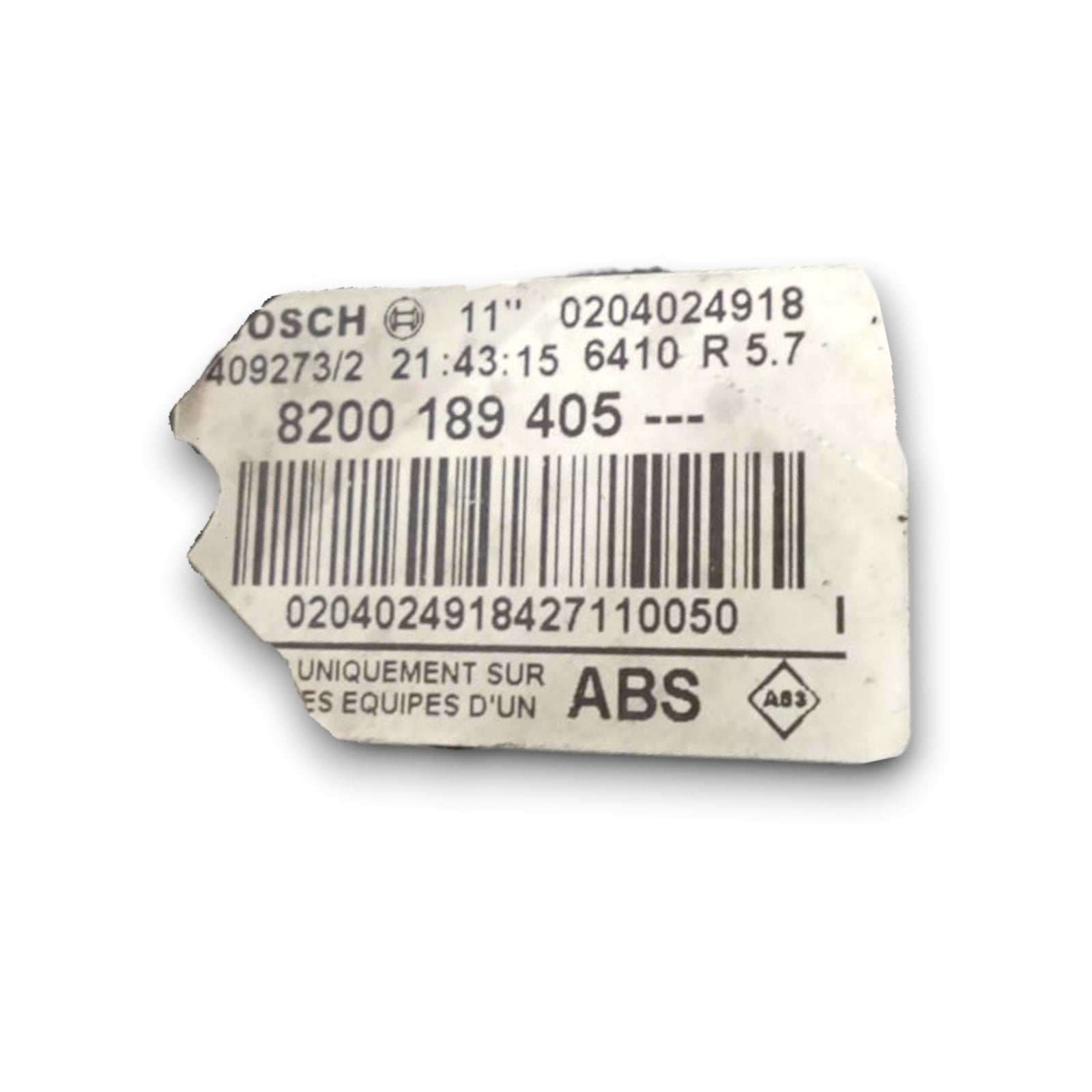 Rembekrachtiger Renault Master III cod. 8200189405 2.3 diesel (2010 > 2024) 