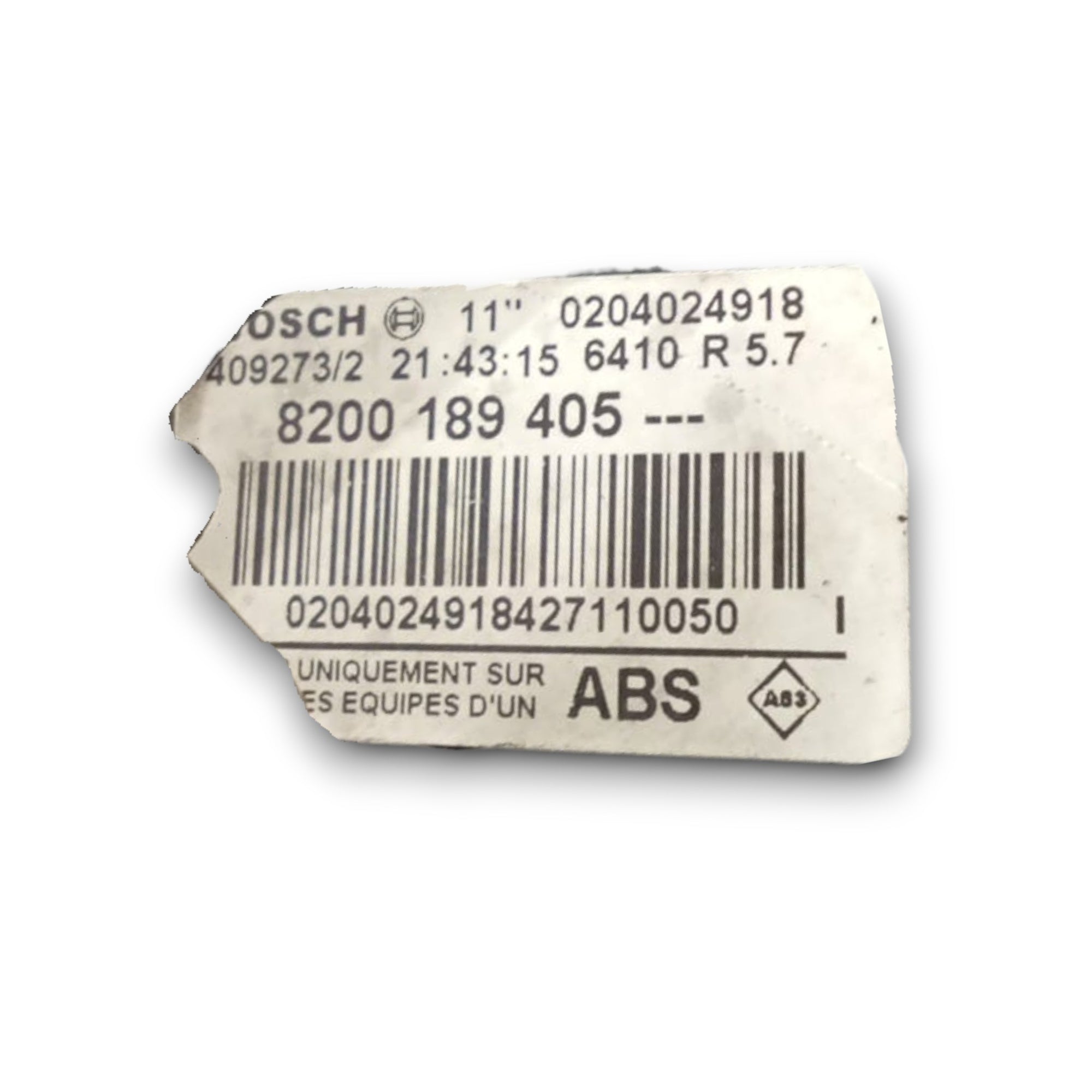 Rembekrachtiger Renault Master III cod. 8200189405 2.3 diesel (2010 > 2024) 