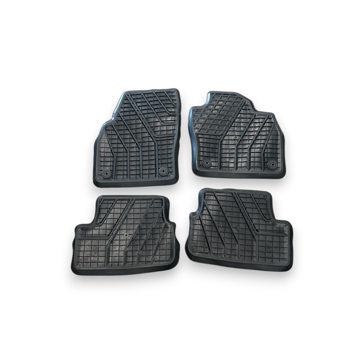 4 tappetini in gomma volkswagen polo aw1 (2017 >) - F&P CRASH SRL - Ricambi Usati