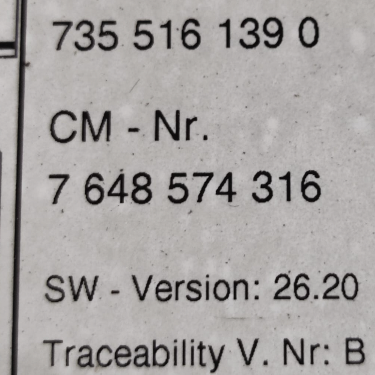 Autoradio fiat 500 cod: 7648574316 (2007-)