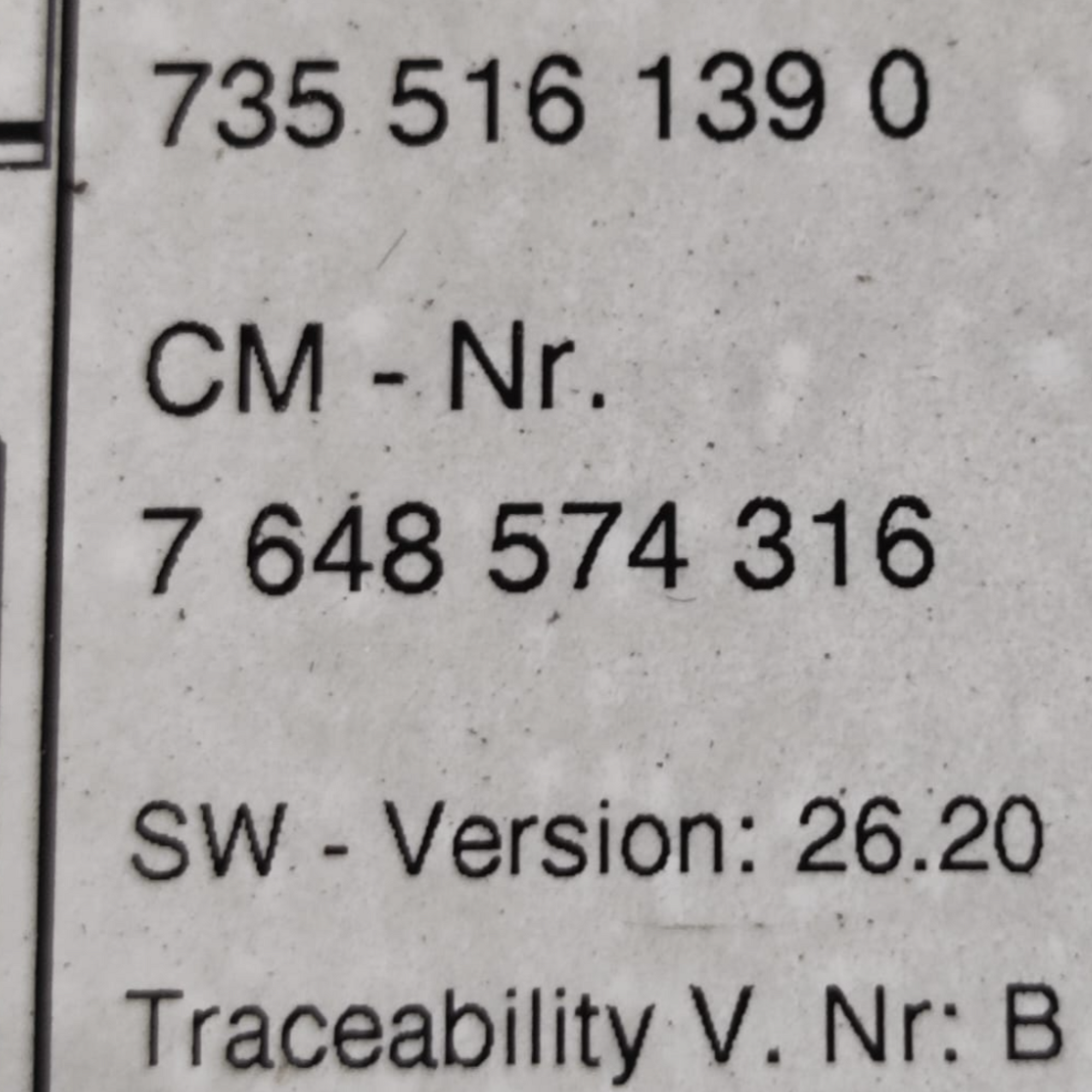 Autoradio fiat 500 cod: 7648574316 (2007-)