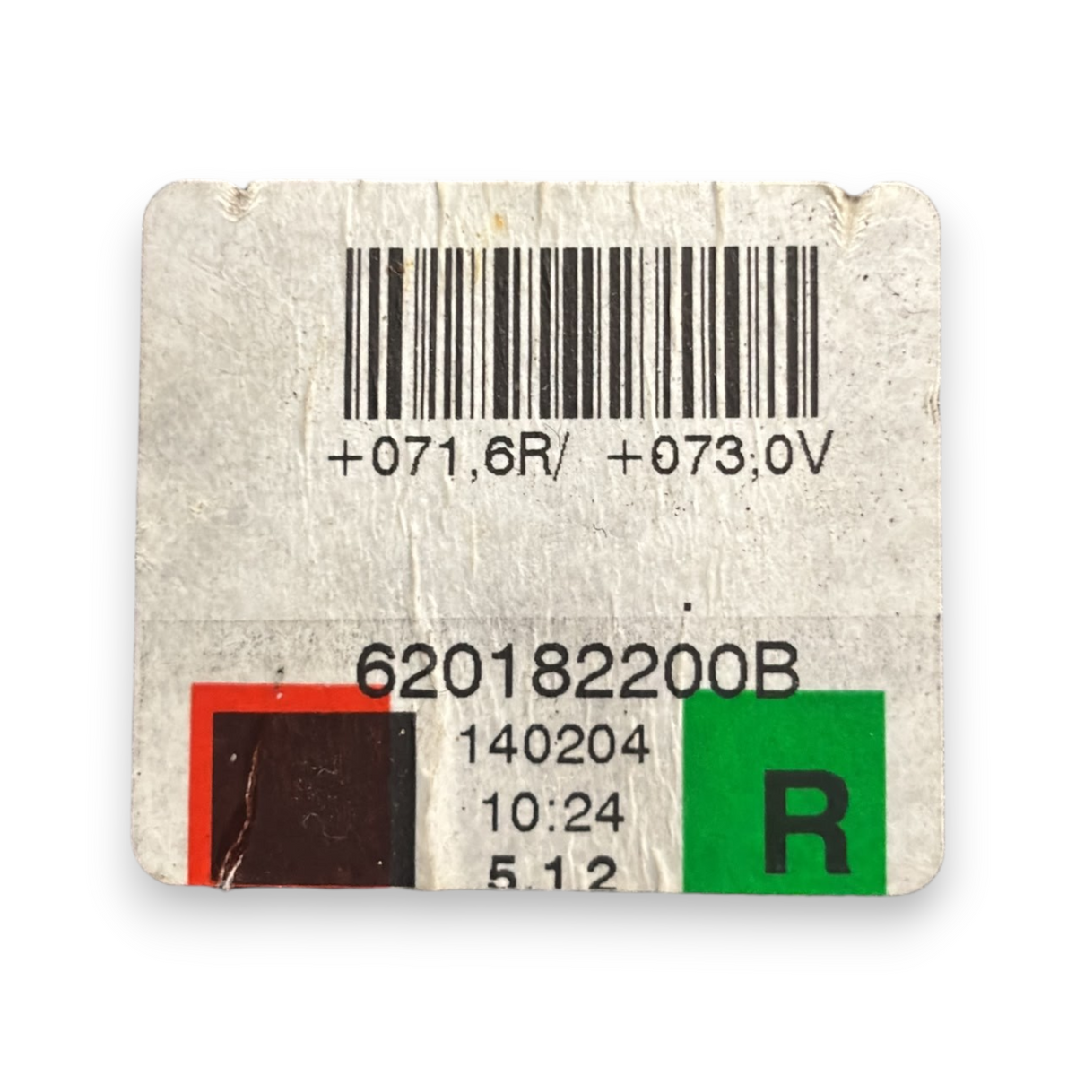 Cintura di sicurezza posteriore destra (dx) alfa romeo mito cod:620182200b (2008-2020)