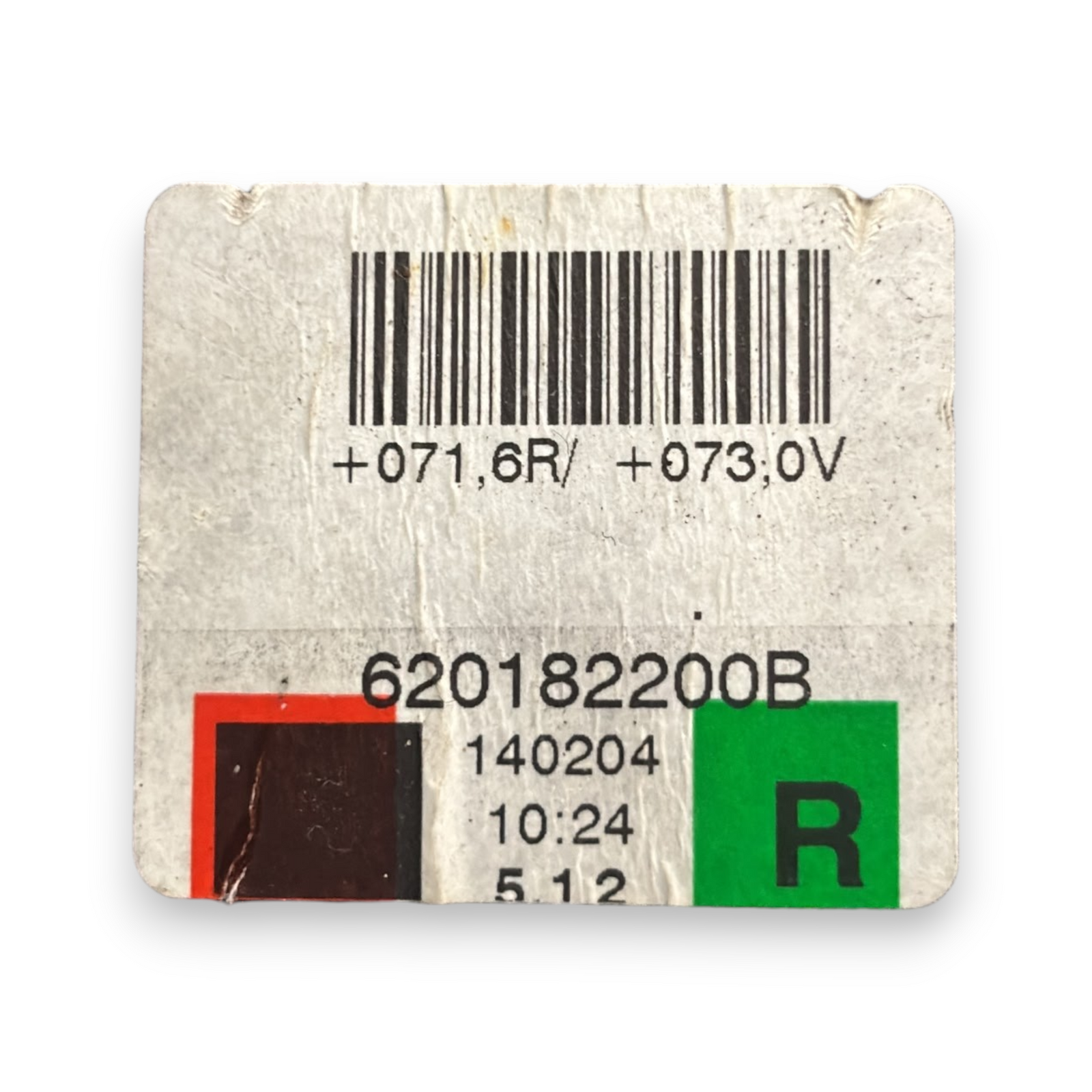 Cintura di sicurezza posteriore destra (dx) alfa romeo mito cod:620182200b (2008-2020)