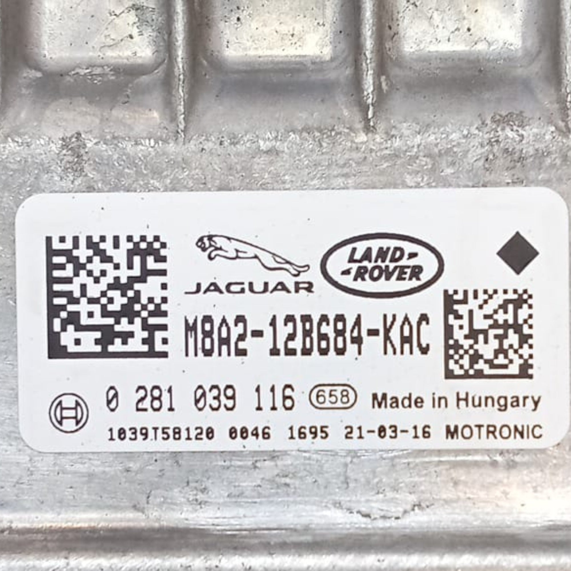 Motorsteuergerät Land Rover Defender L 663 Cod. M8A2-12B684-KAC 3.0 Hybrid Diesel (2019 >) 