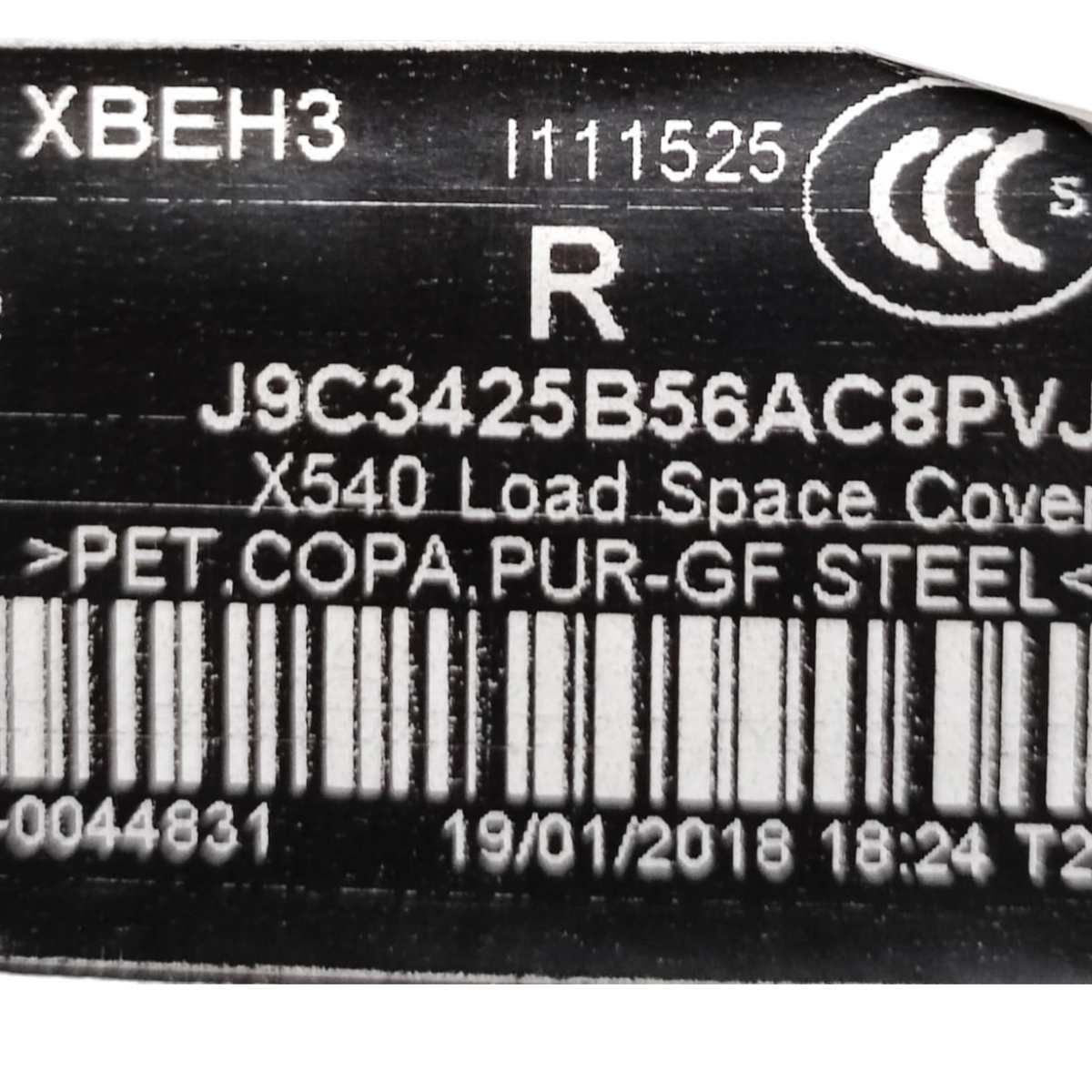 Cappelliera / Reborn Jaguar E-Pace COD: J9C3425B56AC (2017-)