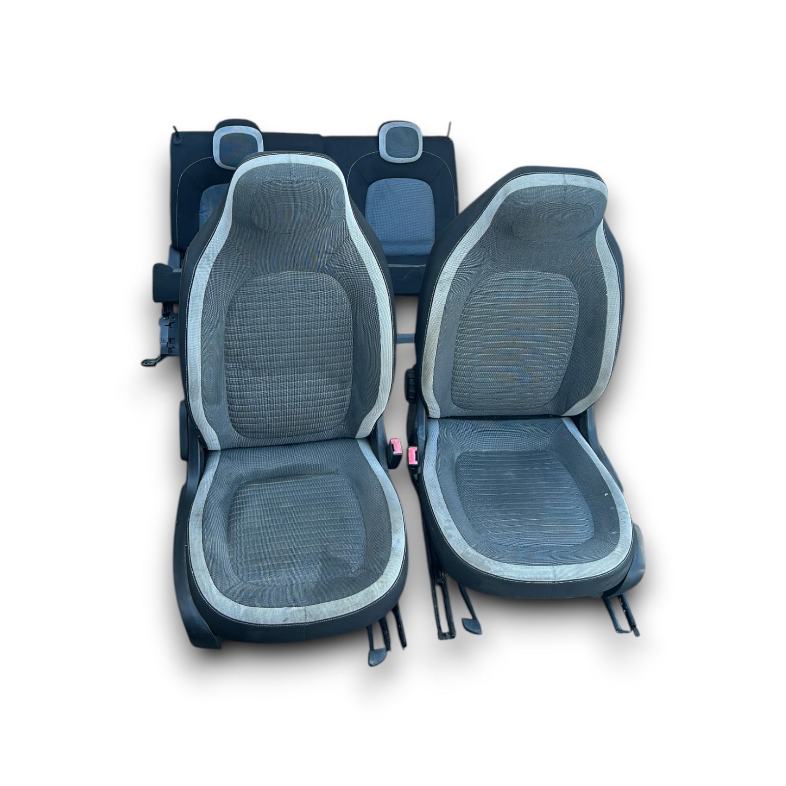 Tappezzeria / Sedili In Stoffa Nera e Grigia Renault Twingo III (2014 > 2024)