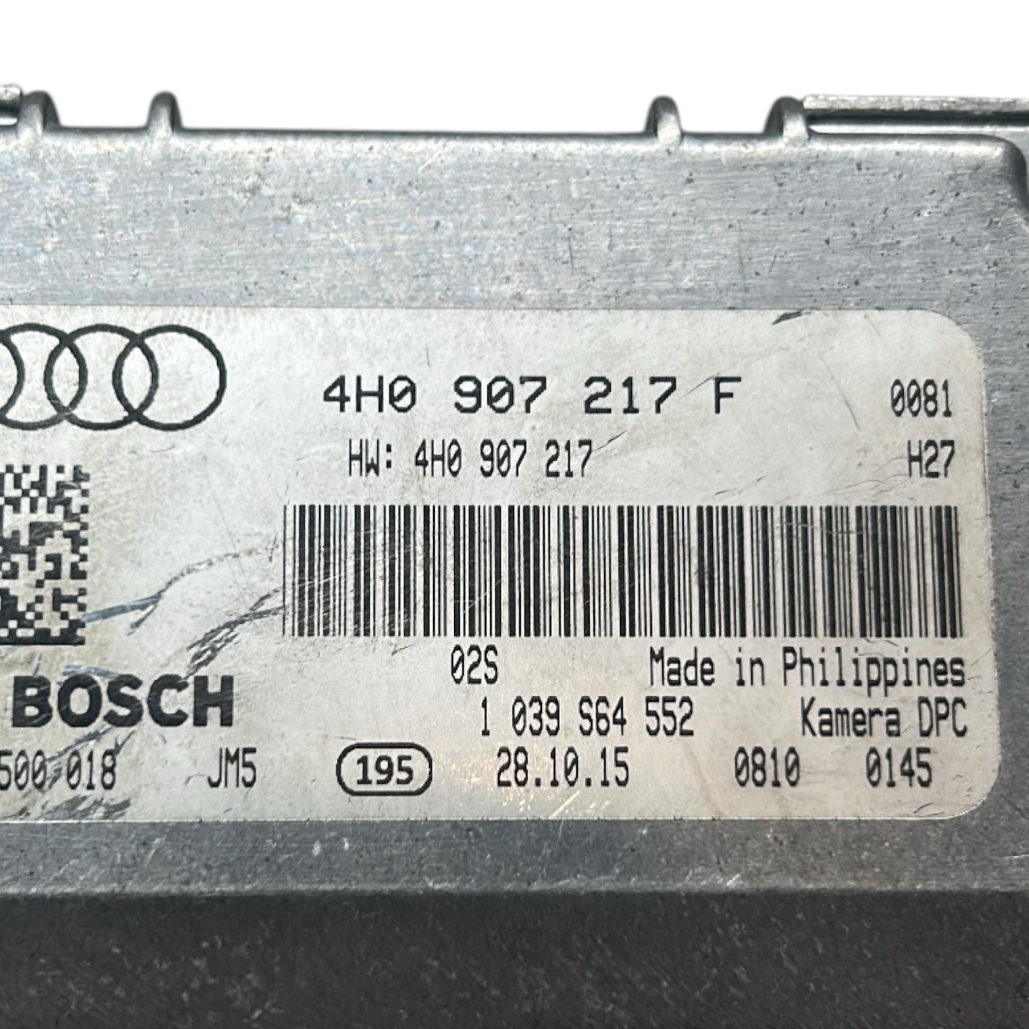 Telecamera Anteriore Audi A6 (C7) (4G) cod.4H0907217F (2011 > 2018)